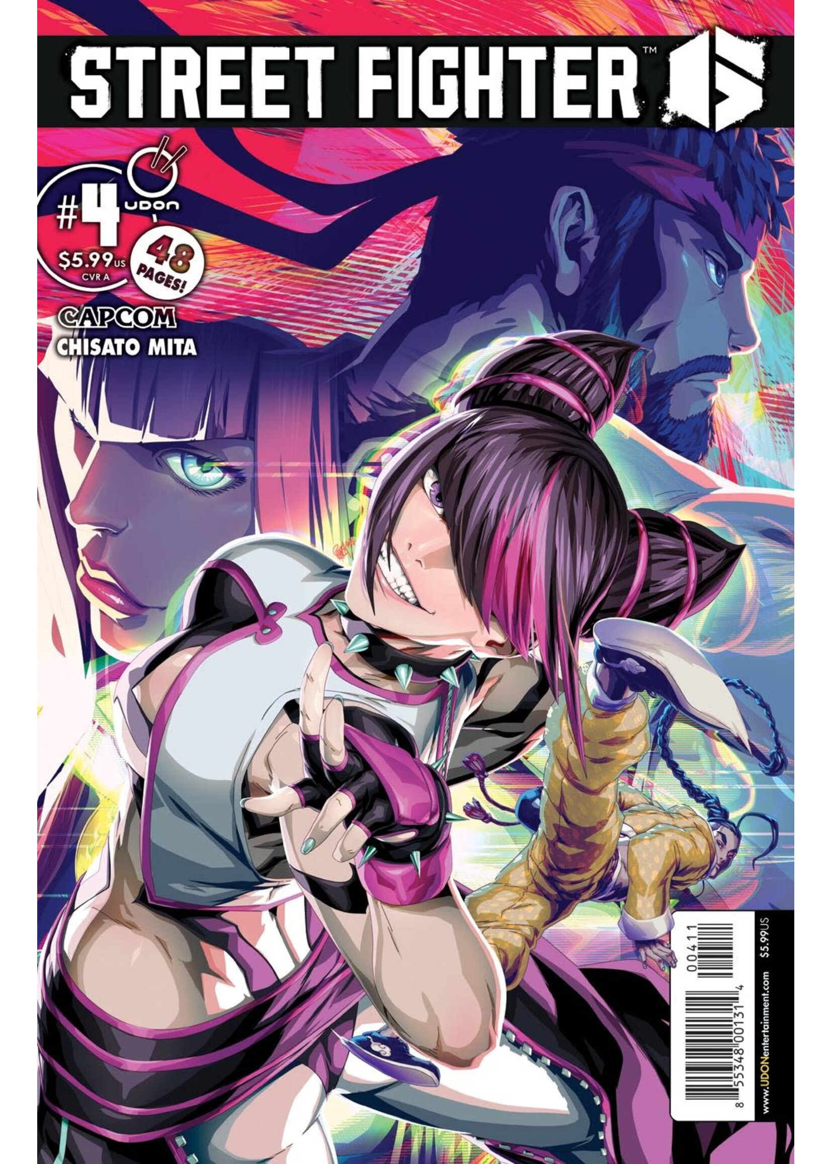 UDON ENTERTAINMENT INC STREET FIGHTER 6 #4 (OF 4) CVR A CHAMBA