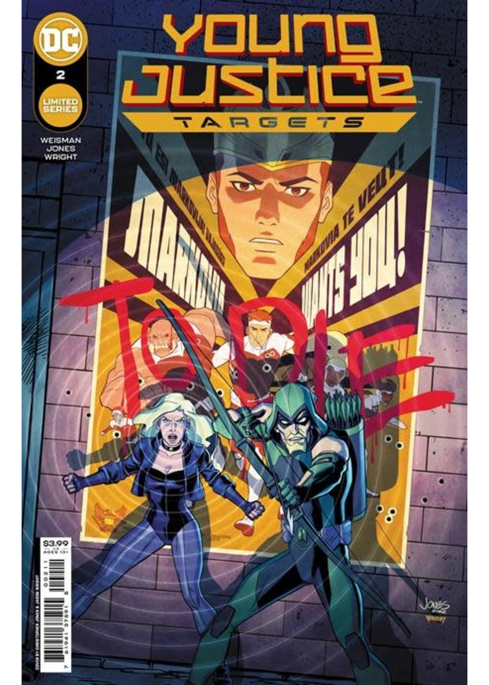 ABRAMS YOUNG JUSTICE TARGETS complete 6 issue series