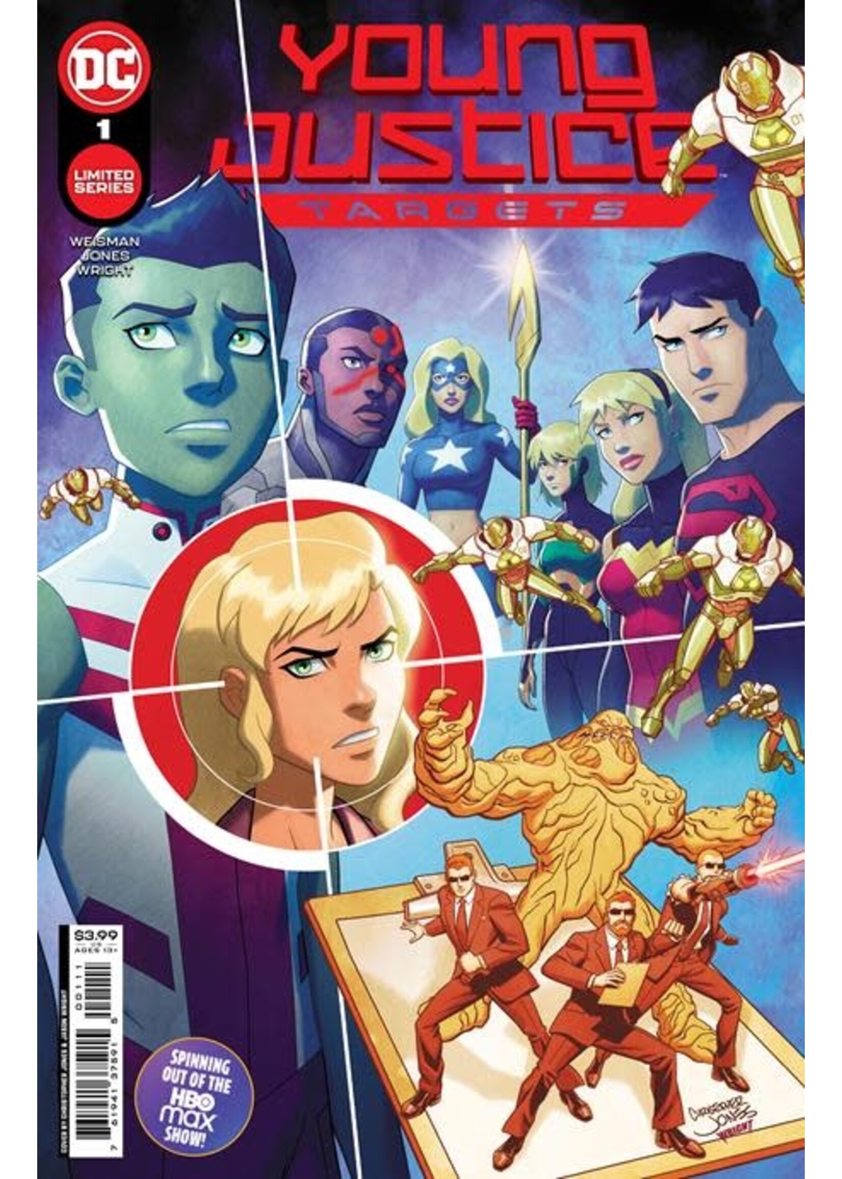 ABRAMS YOUNG JUSTICE TARGETS complete 6 issue series