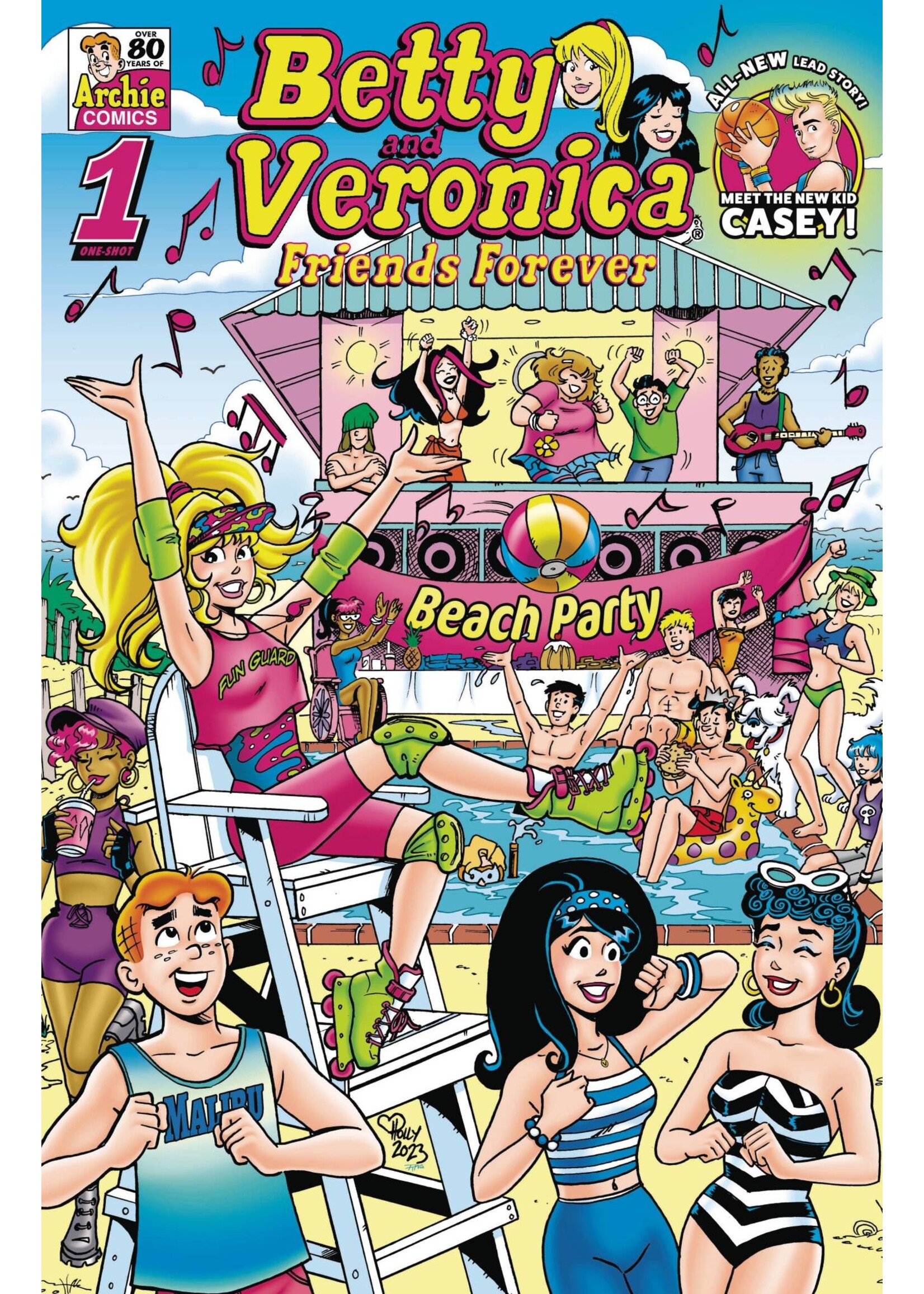 ARCHIE COMIC PUBLICATIONS B&V FRIENDS FOREVER BEACH PARTY ONESHOT