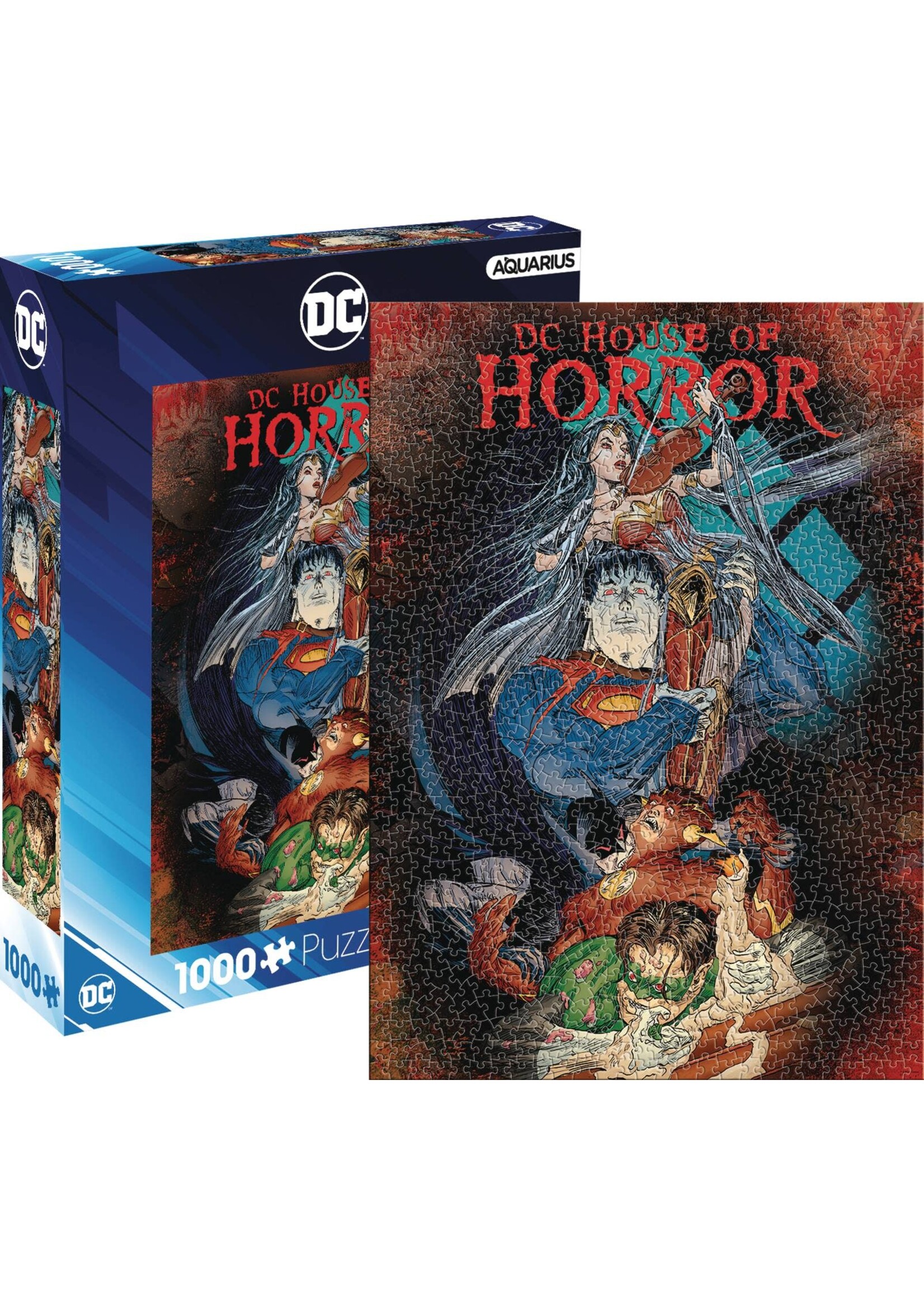 DC HOUSE OF HORROR 1000 PIECE PUZZLE