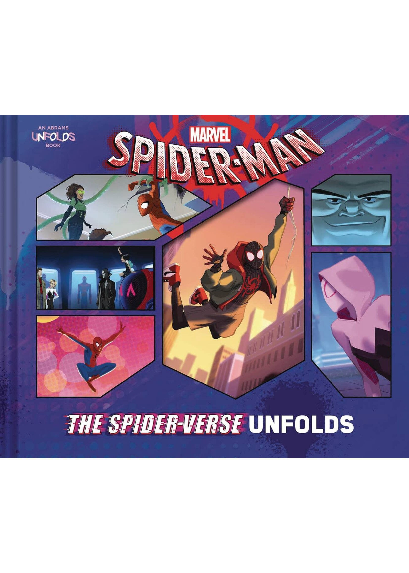 ABRAMS BOOKS FOR YOUNG READERS SPIDER-MAN THE SPIDER-VERSE UNFOLDS HC