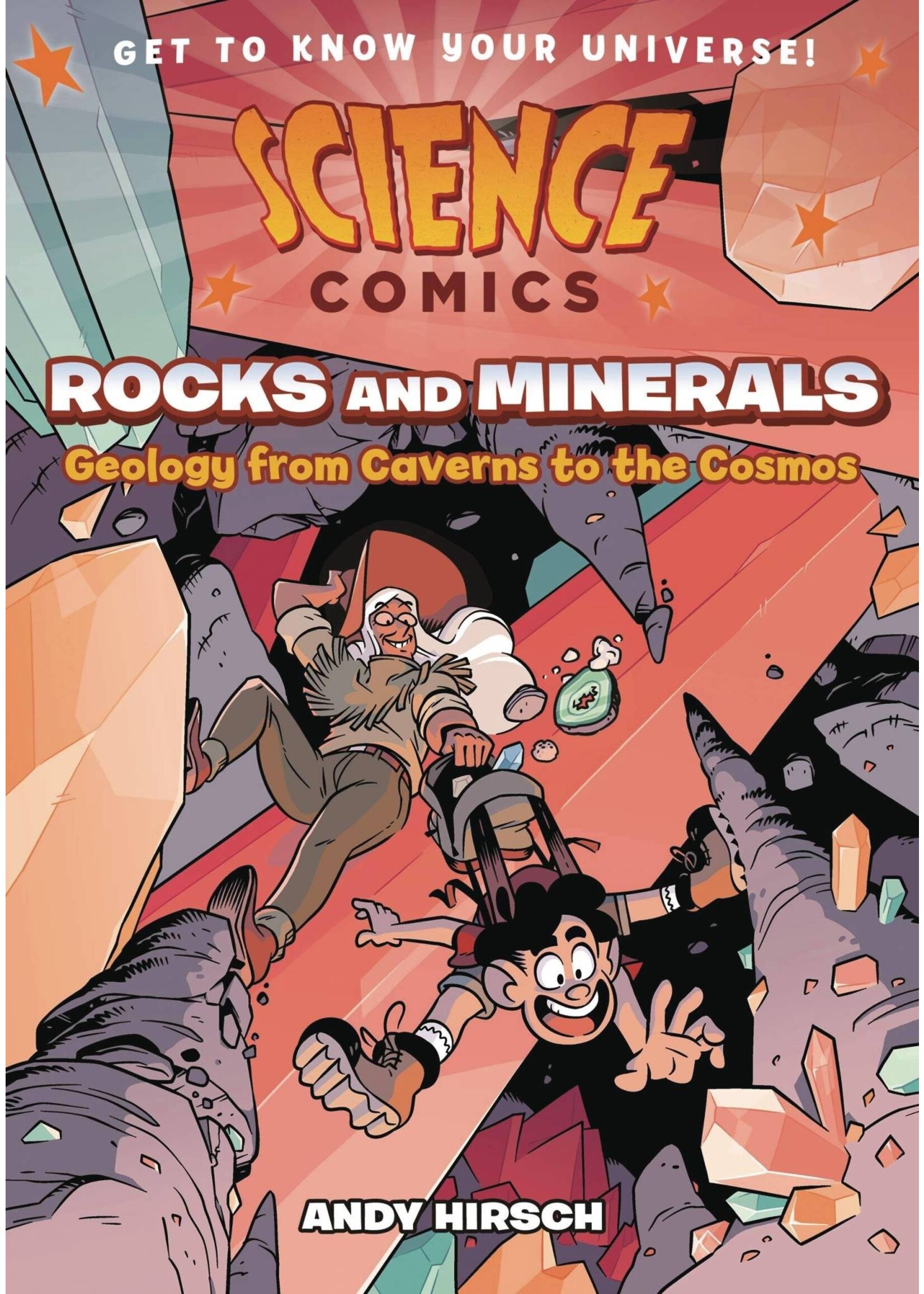 FIRST SECOND BOOKS SCIENCE COMICS ROCKS & MINERALS GN