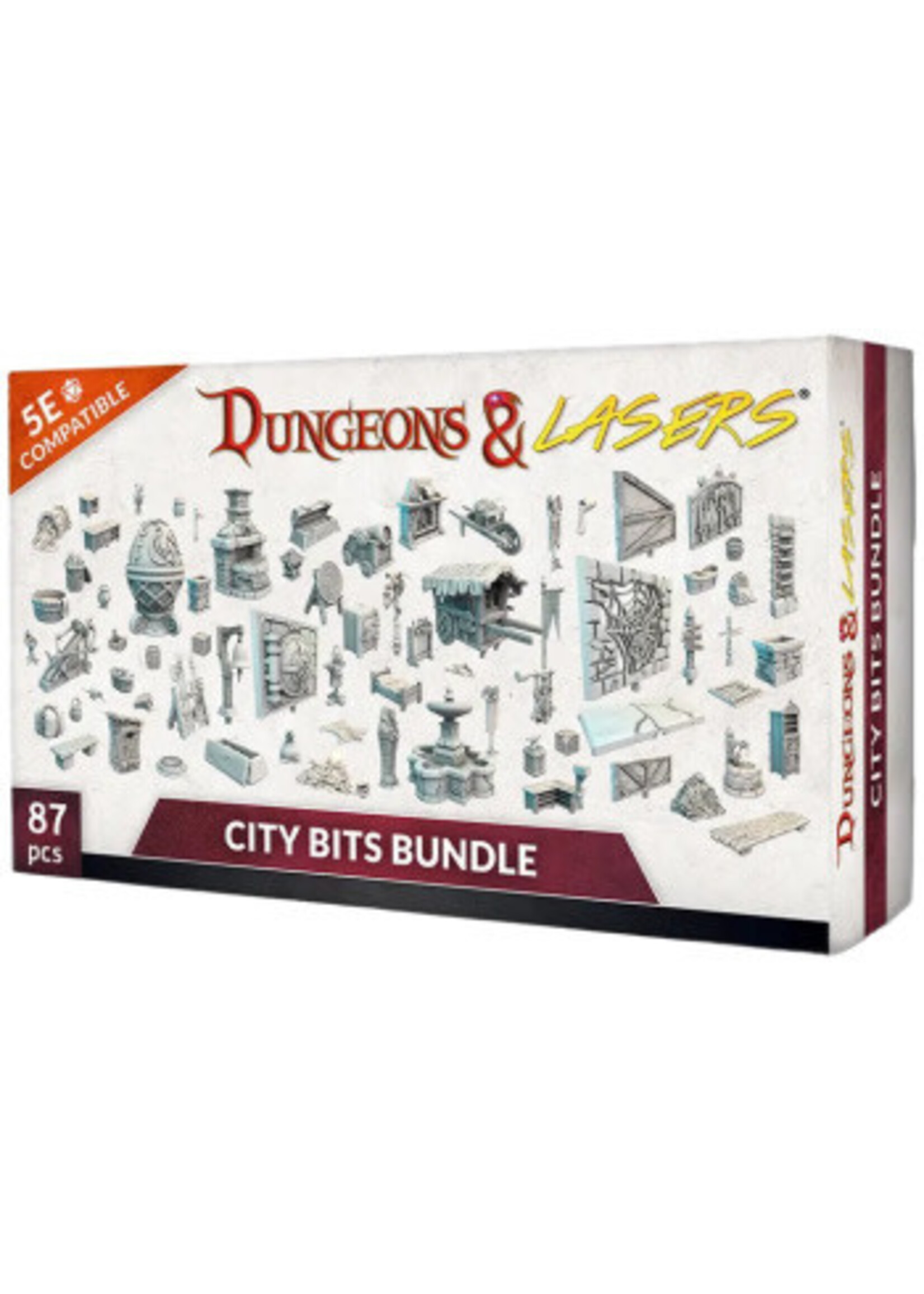 DUNGEONS AND LASERS CITY BITS BUNDLE