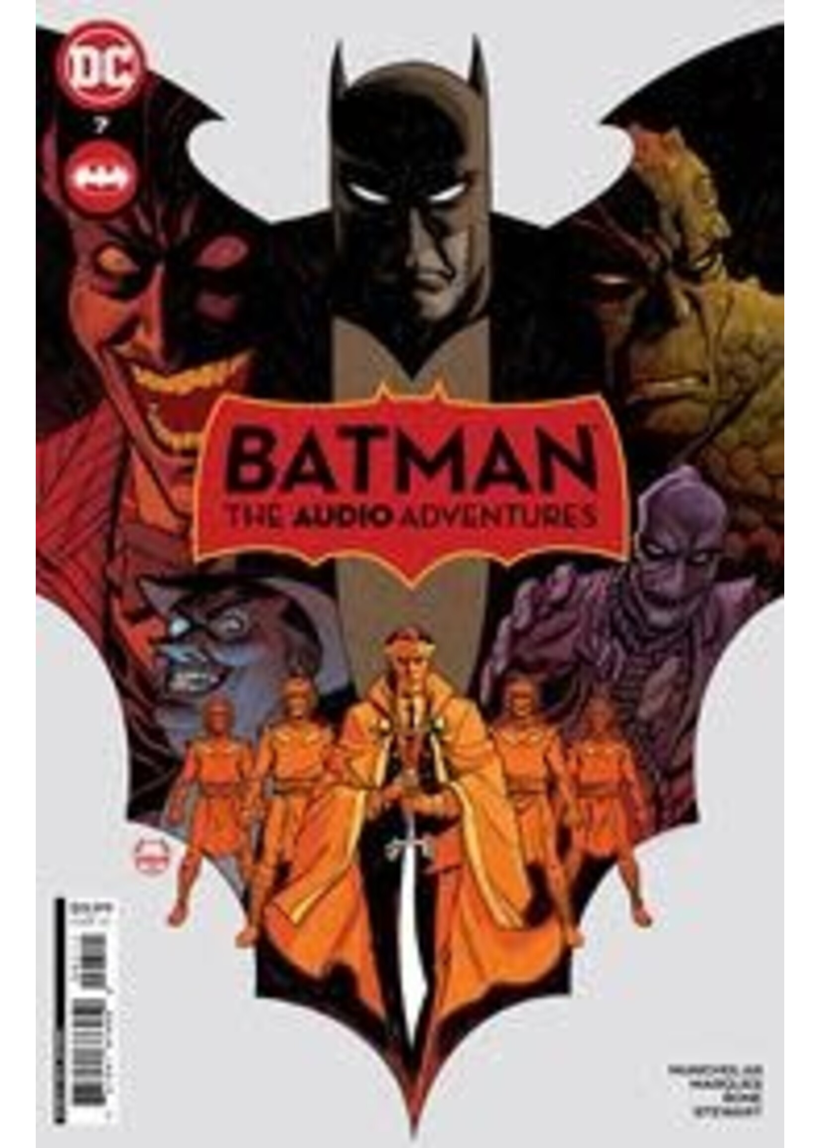 ABRAMS BATMAN THE AUDIO ADVENTURES complete 7 issue series