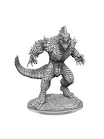 DND UNPAINTED MINIS WV21 LIZARDFOLK RENDER