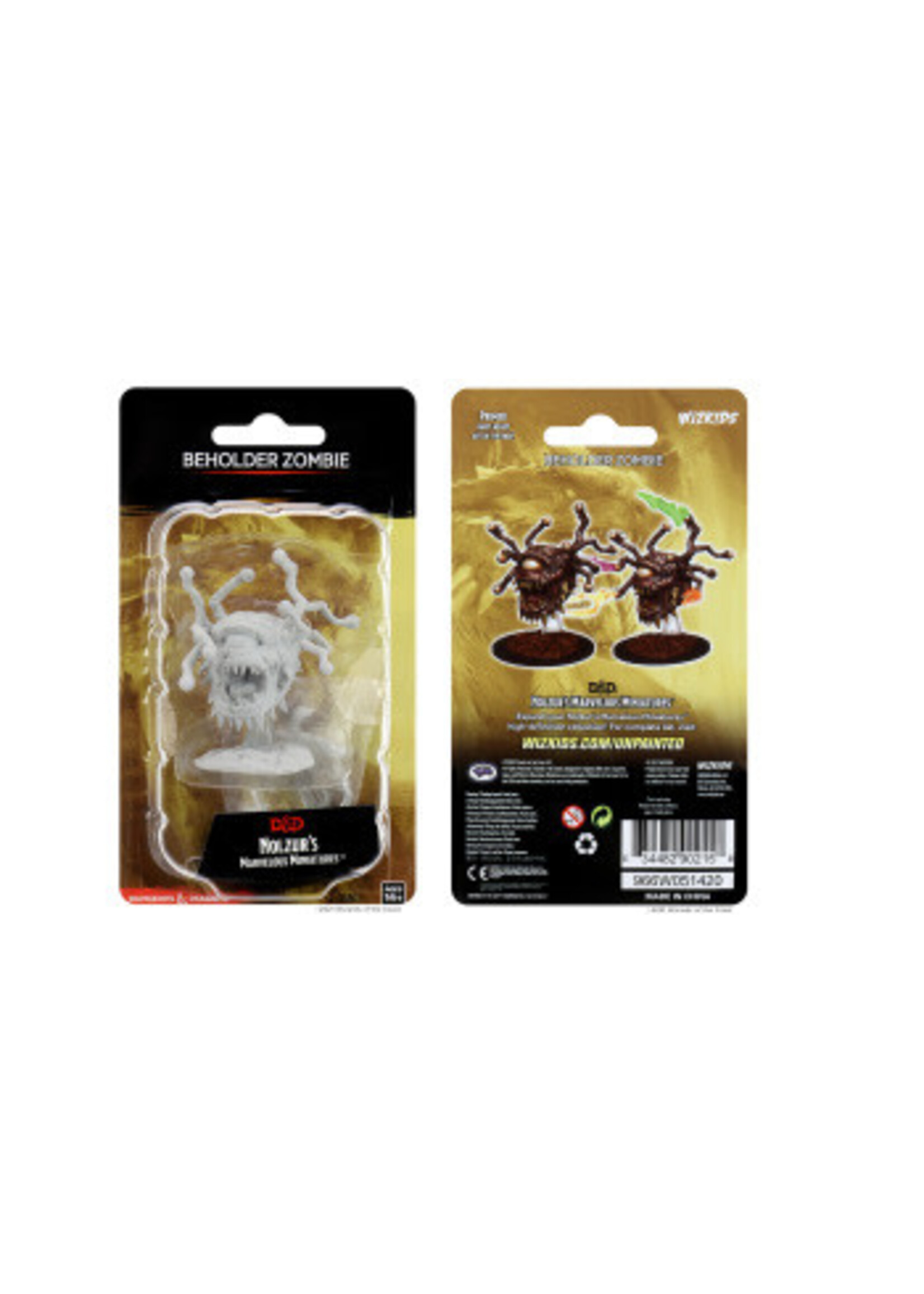 ABRAMS DND UNPAINTED MINIS WV12.5 BEHOLDER ZOMBIE