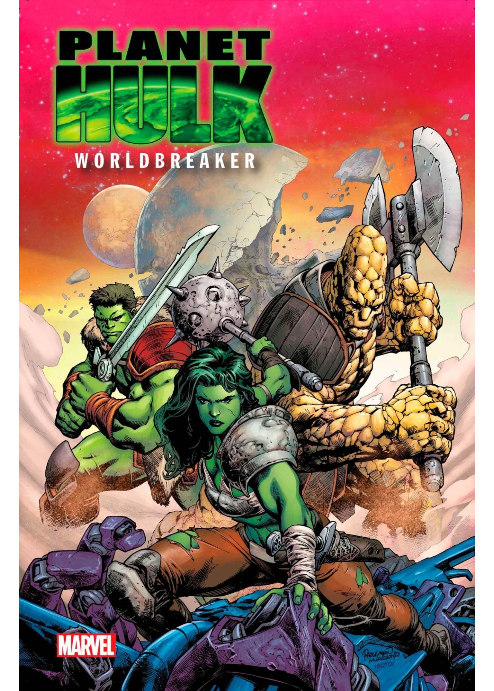 MARVEL COMICS HULK WORLDBREAKER complete 5 issue series