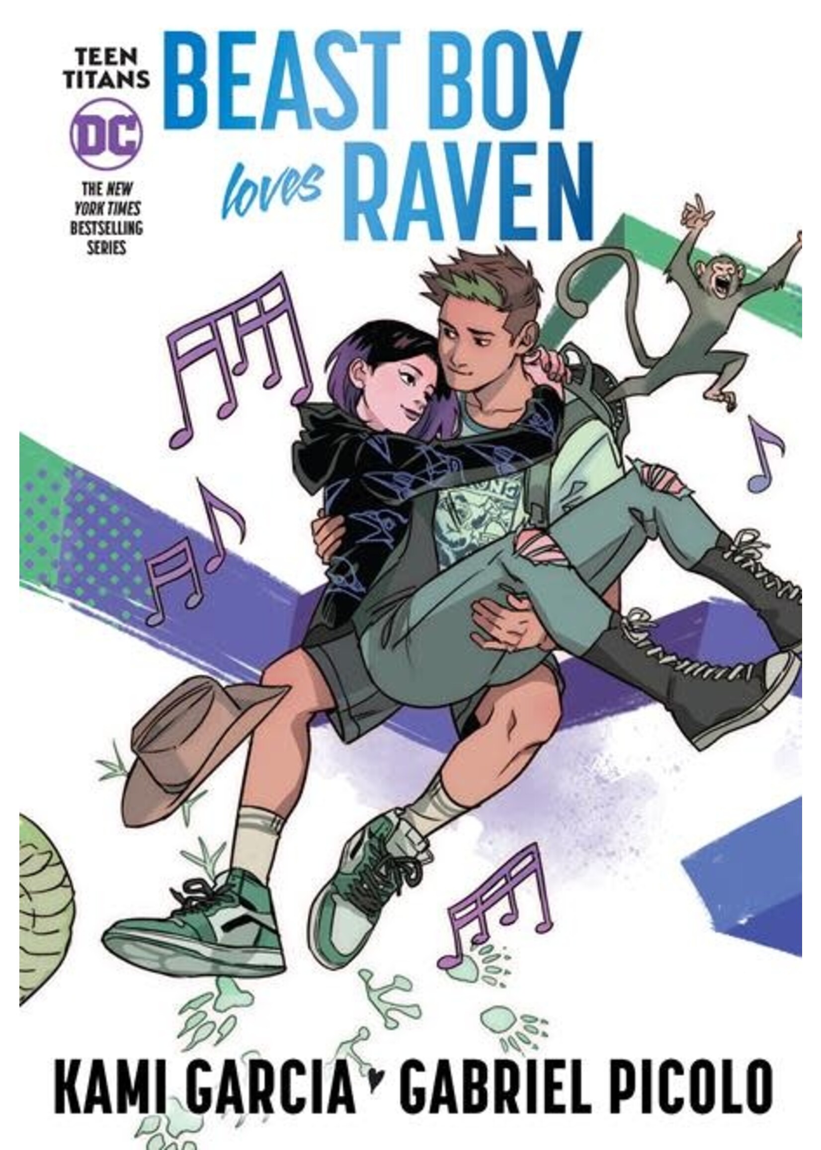 . TEEN TITANS BEAST BOY LOVES RAVEN GN  (CONNECTING COVER)
