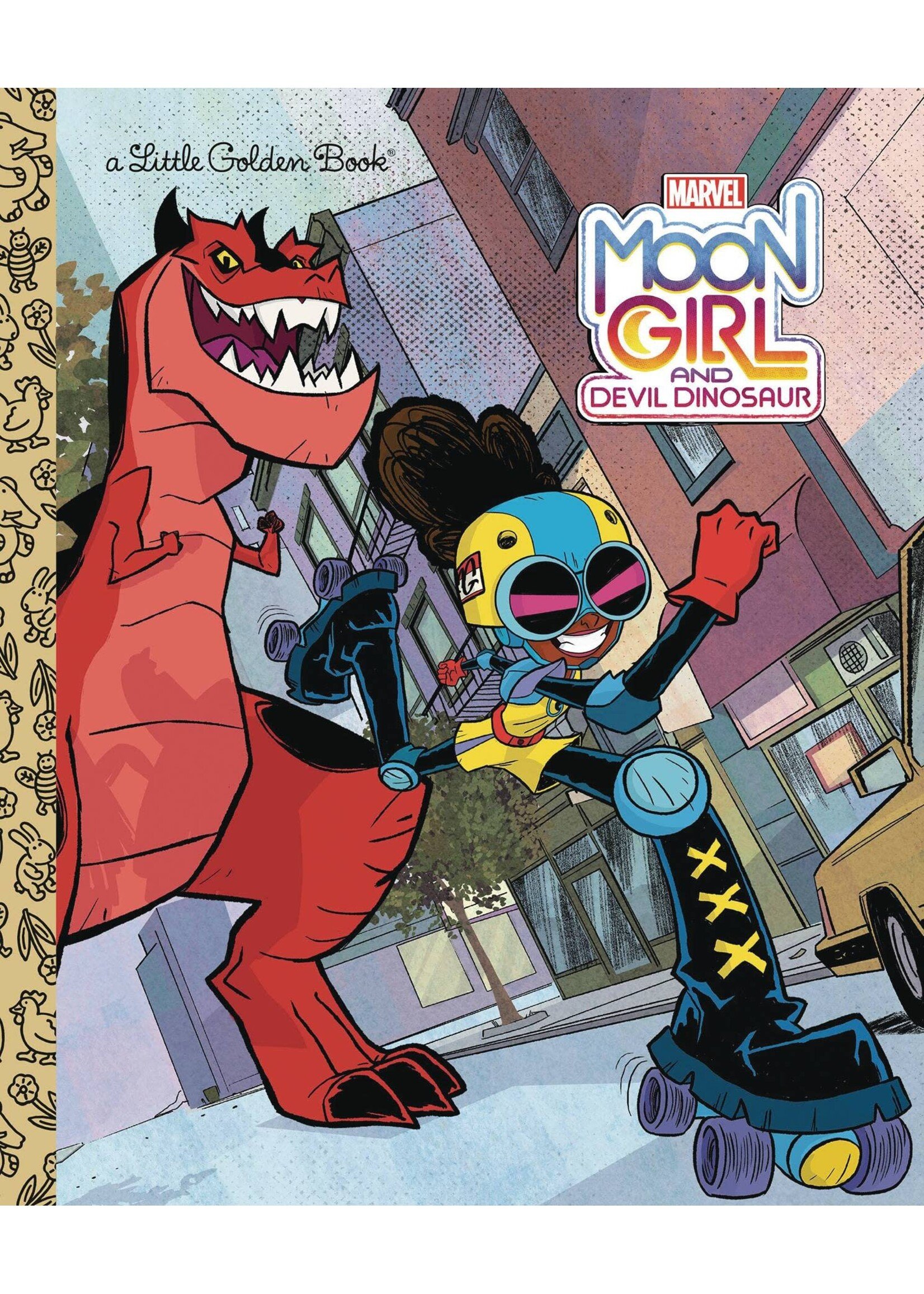 GOLDEN BOOKS MOON GIRL & DEVIL DINOSAUR LITTLE GOLDEN BOOK