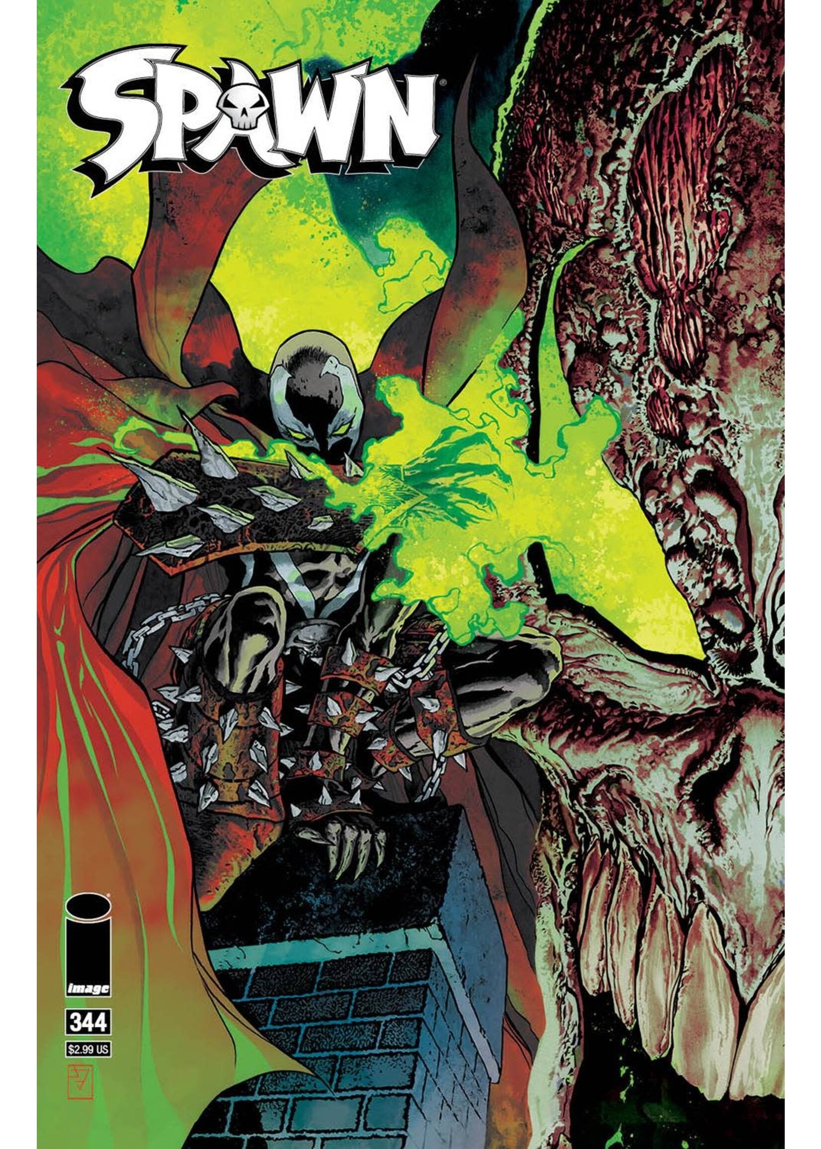 . SPAWN #344 CVR A WILLIAMS III