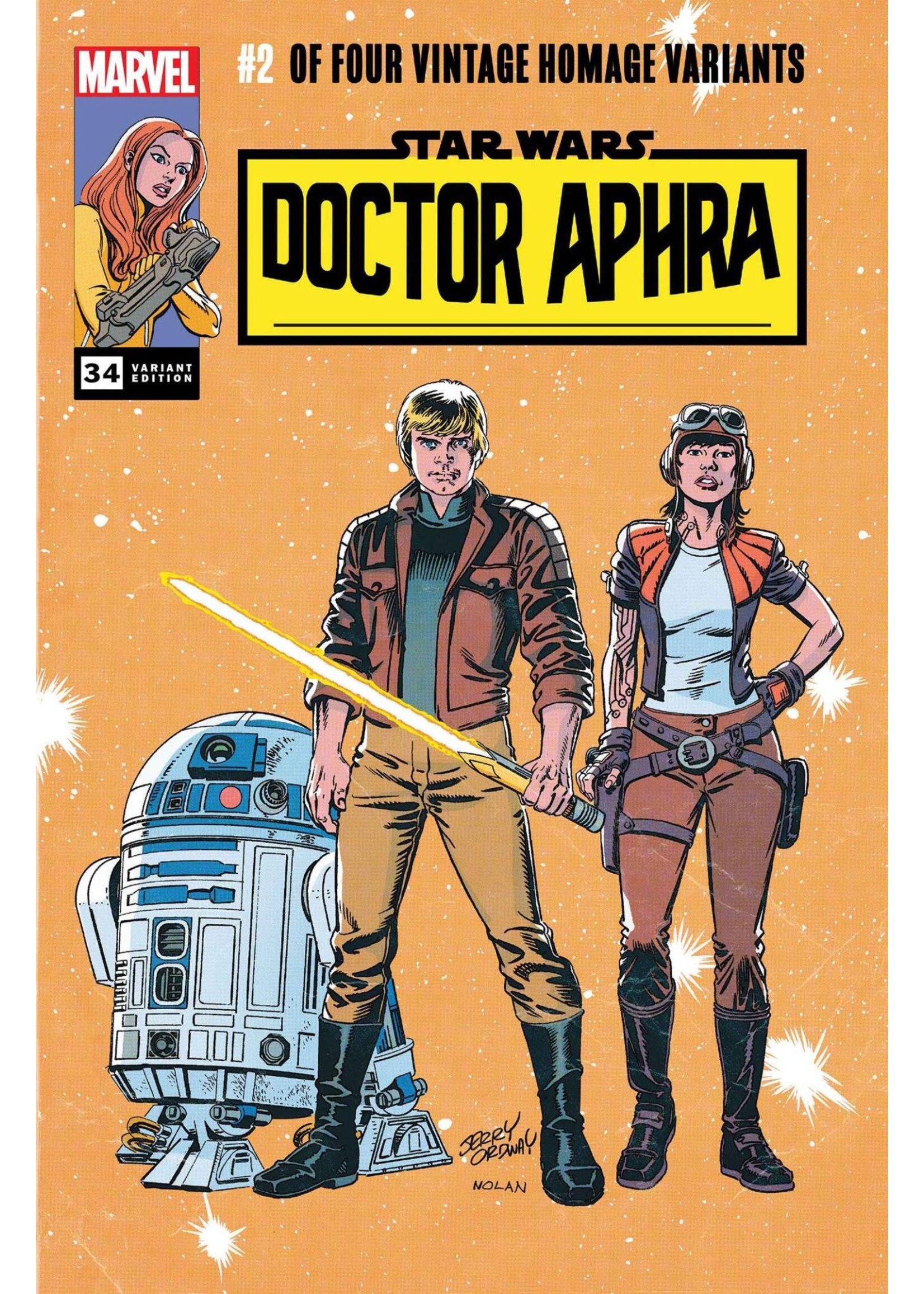 . STAR WARS DOCTOR APHRA (2020) #34 ORDWAY CLASSIC TRADE DRESS VARIANT