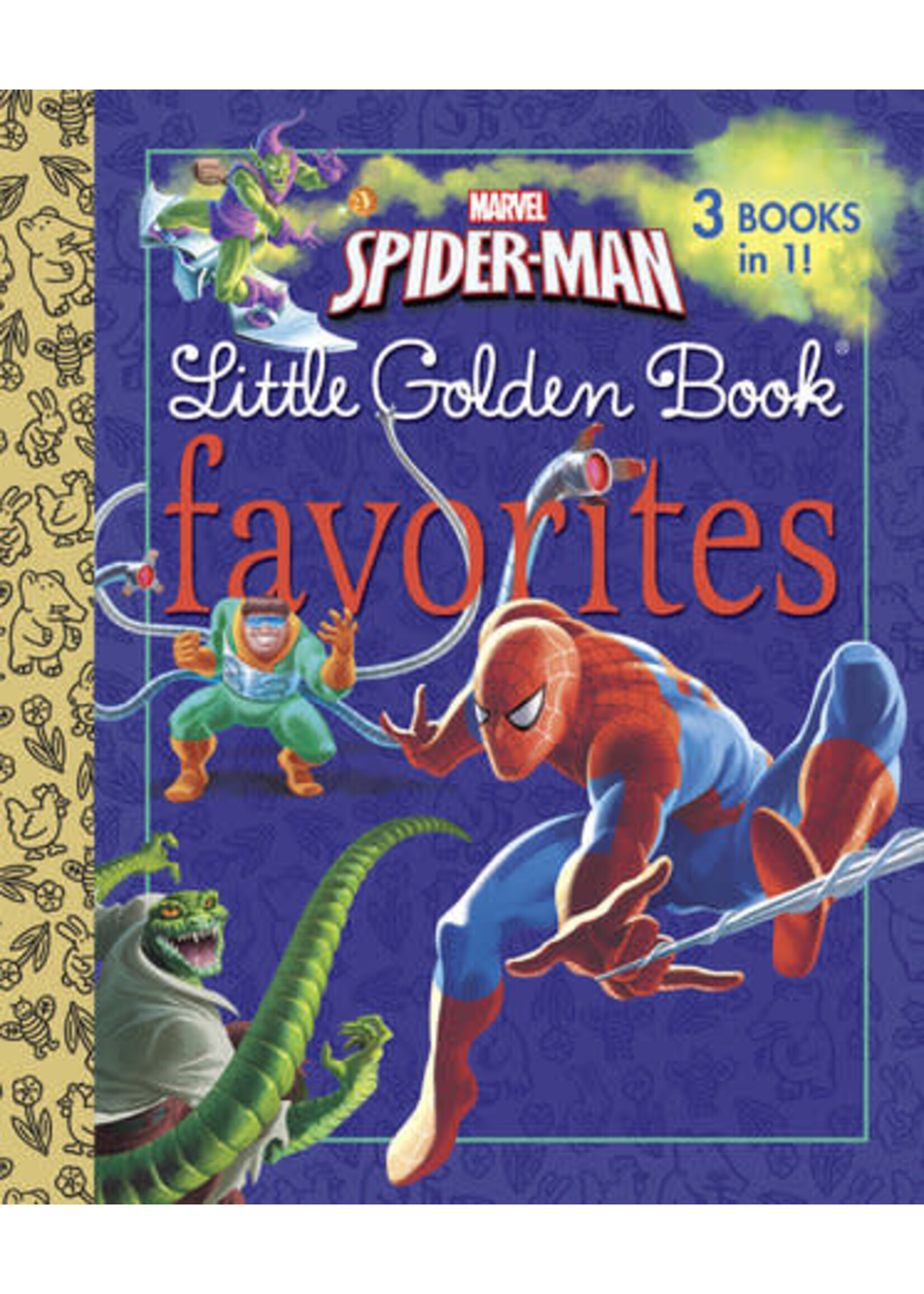 ABRAMS MARVEL SPIDER-MAN FAVORITES LITTLE GOLDEN BOOK