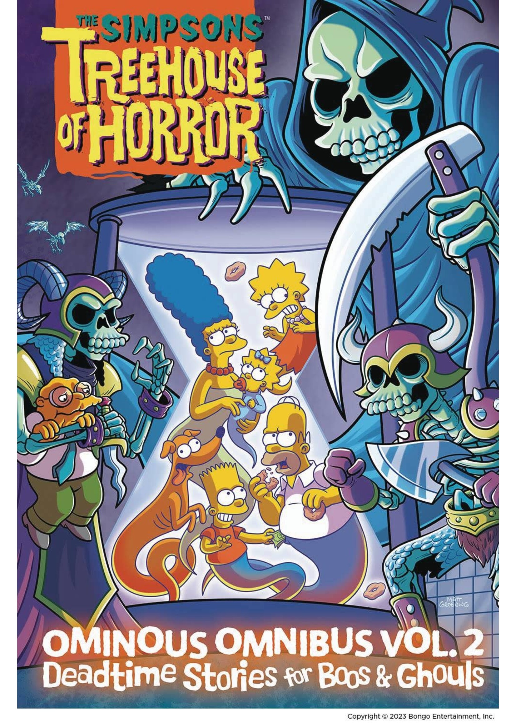 . SIMPSONS TREEHOUSE OF HORROR OMINOUS OMNIBUS VOL 02 DEADTIME