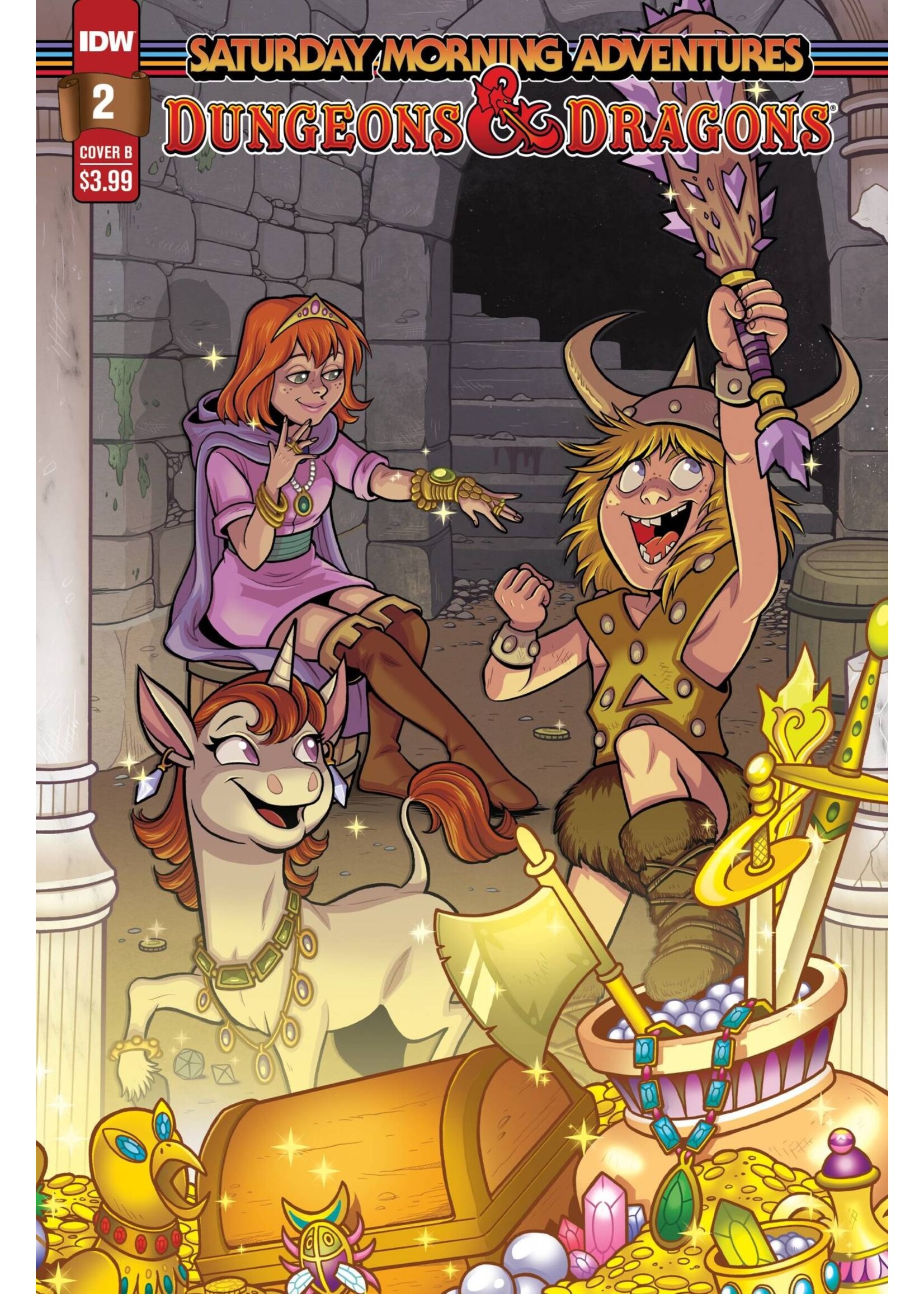 ABRAMS DND SATURDAY MORNING ADV complete 4 issue series