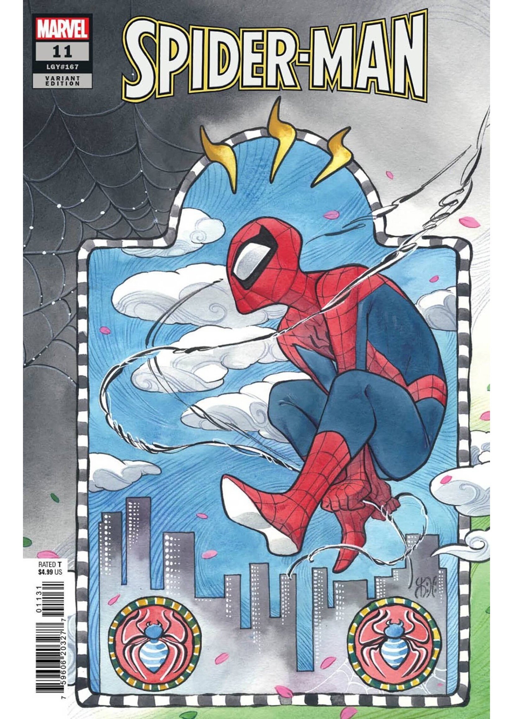 MARVEL COMICS SPIDER-MAN (2022) #11 PEACH MOMOKO