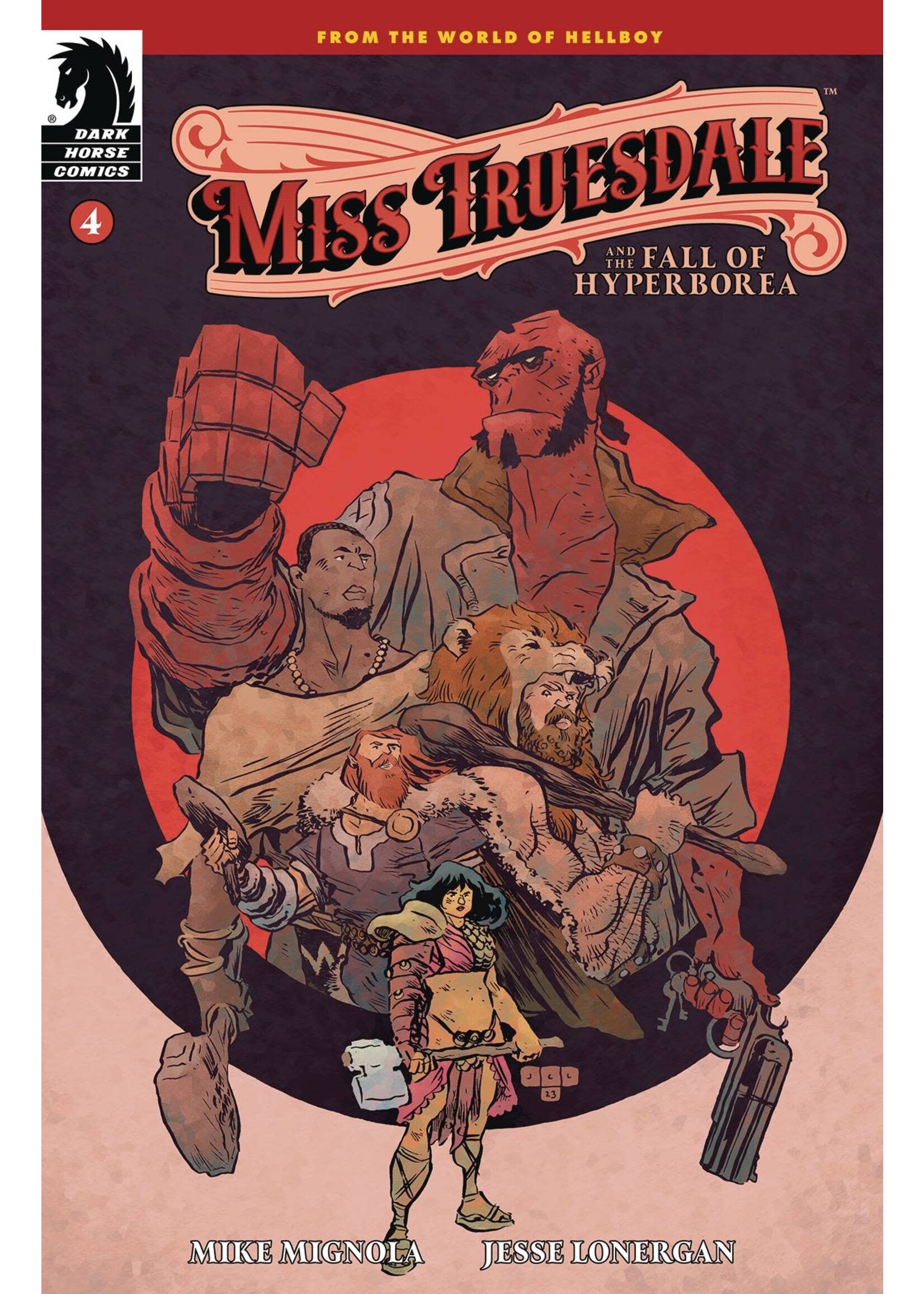 DARK HORSE MISS TRUESDALE &THE FALL OF HYPERBOREA #4 (OF 4) CVR A LONER