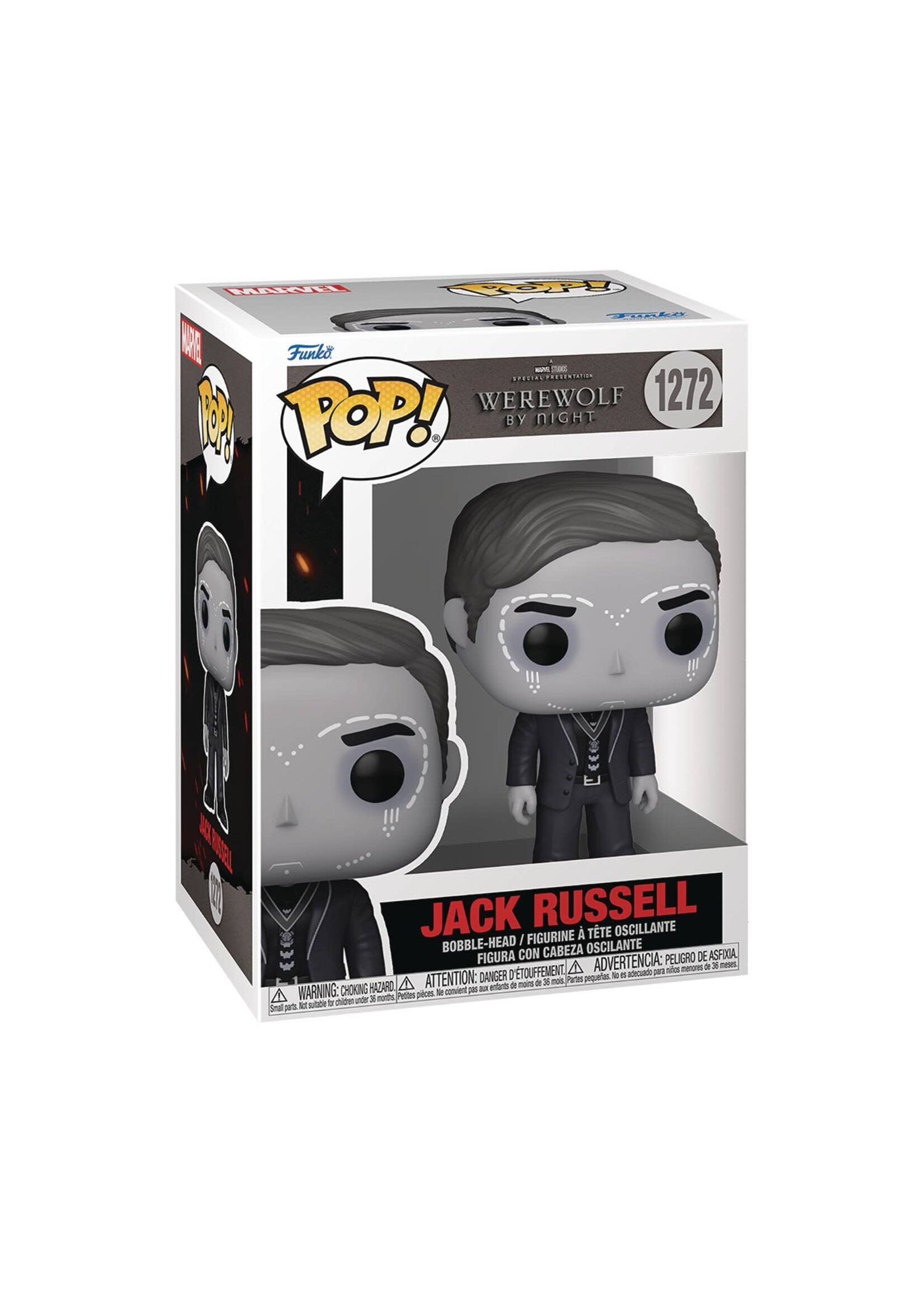 POP MARVEL WEREWOLF BY NIGHT JACK RUSSELL VIN FIG