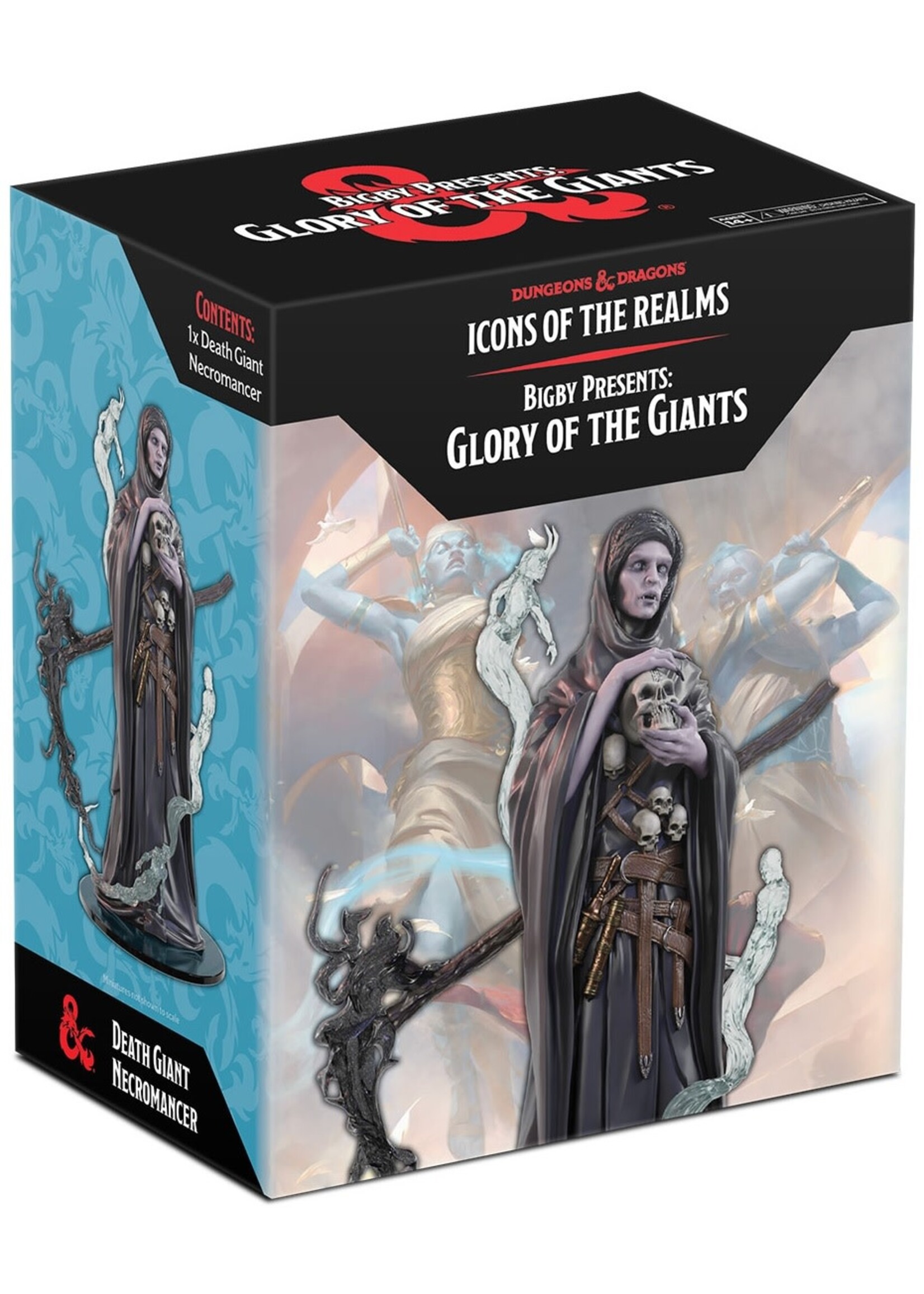 D&D ICONS OF THE REALMS BIGBY PRESENTS GLORY OF THE GIANTS DEATH GIANT NECROMANCER BOXED MIN
