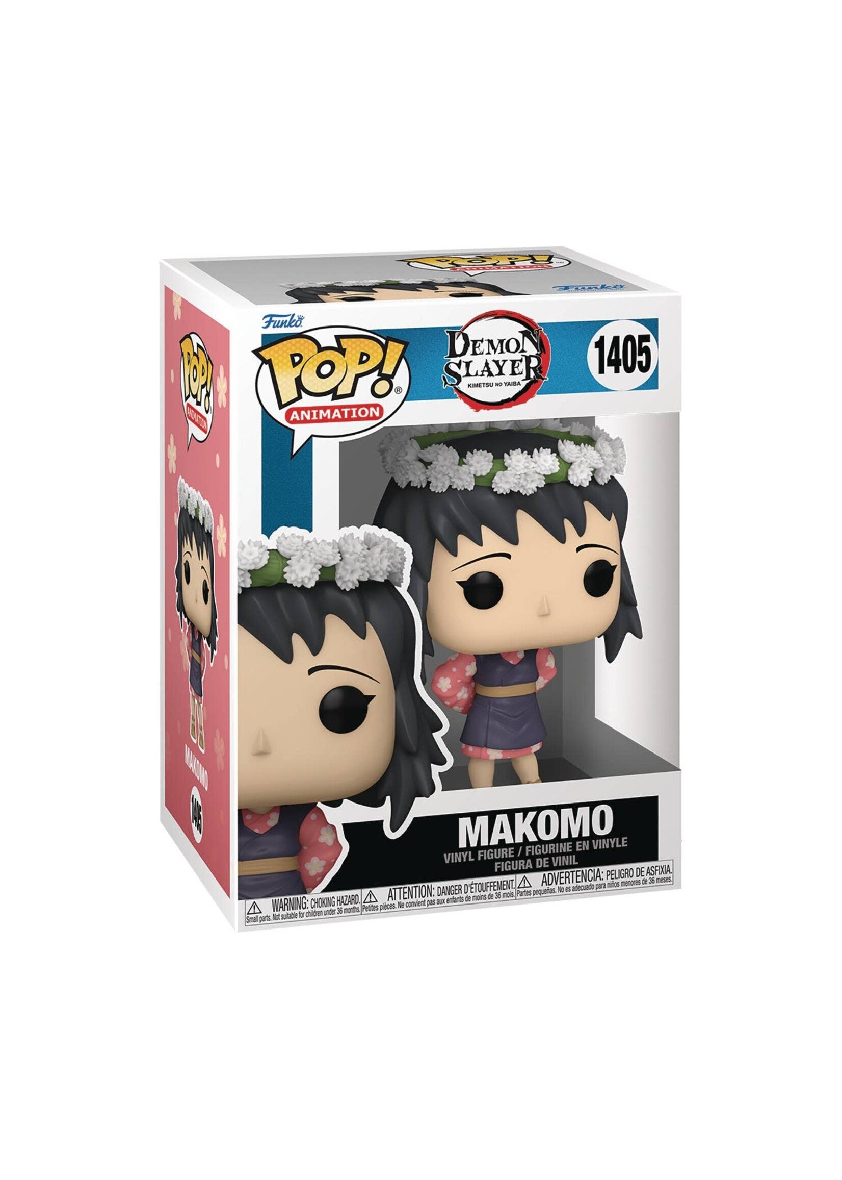 POP ANIMATION DEMON SLAYER MAKOMO FLOWER VIN FIG