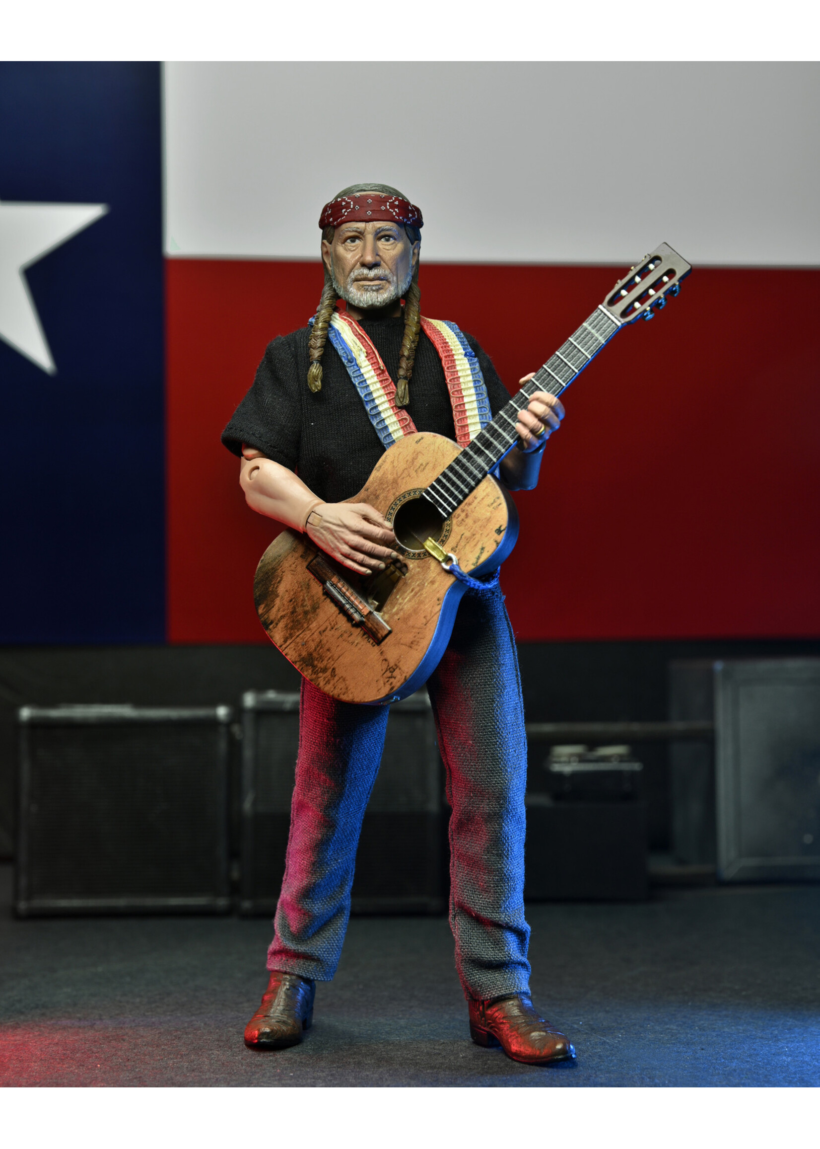 WILLIE NELSON 7IN CLOTHED FIGURE