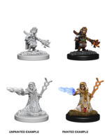. DND UNPAINTED MINIS WV6 FEMALE GNOME WIZARD