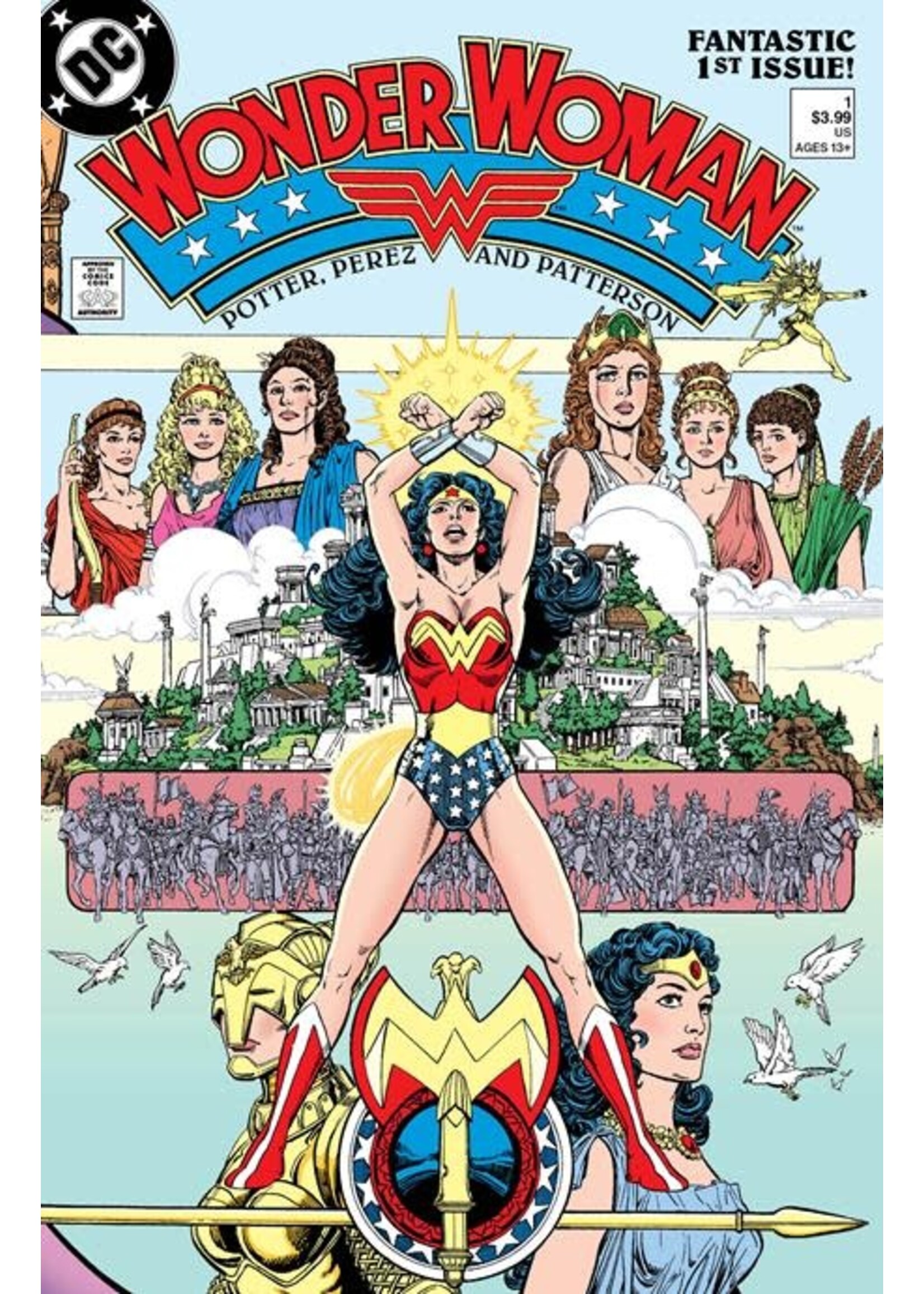 DC COMICS WONDER WOMAN (1987) #1 FACSIMILE ED FOIL