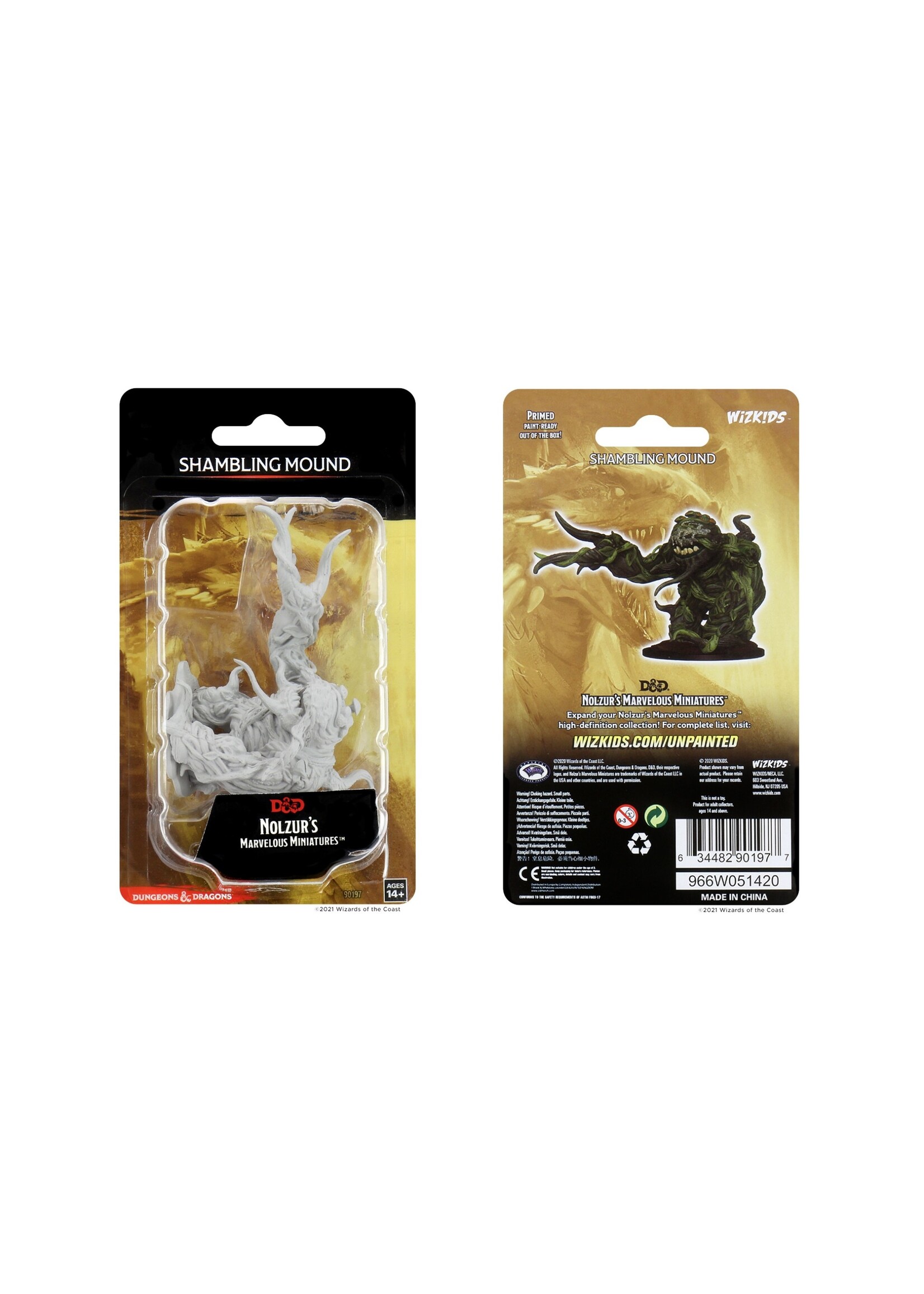 DND UNPAINTED MINIS WV6 SHAMBLING MOUND