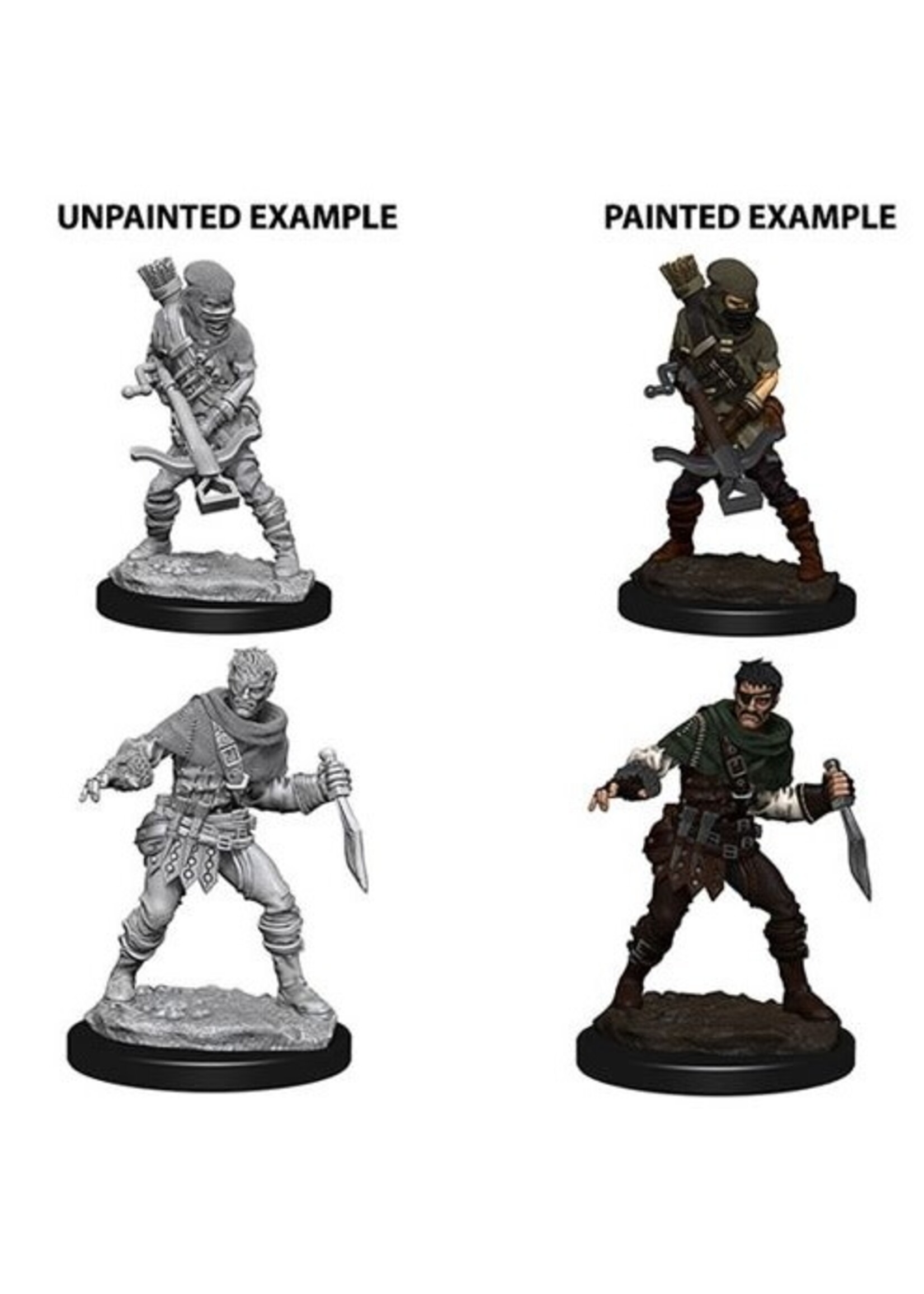 WIZKIDS UNPAINTED MINIS WV4 BANDITS
