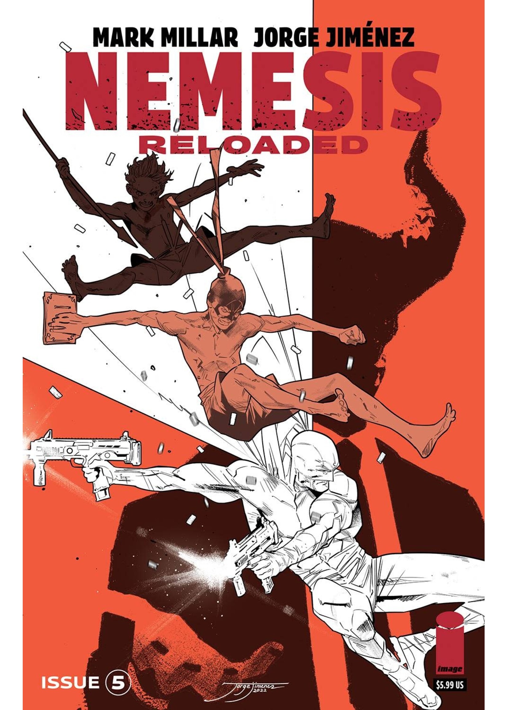 IMAGE COMICS NEMESIS RELOADED complete 5 issue series