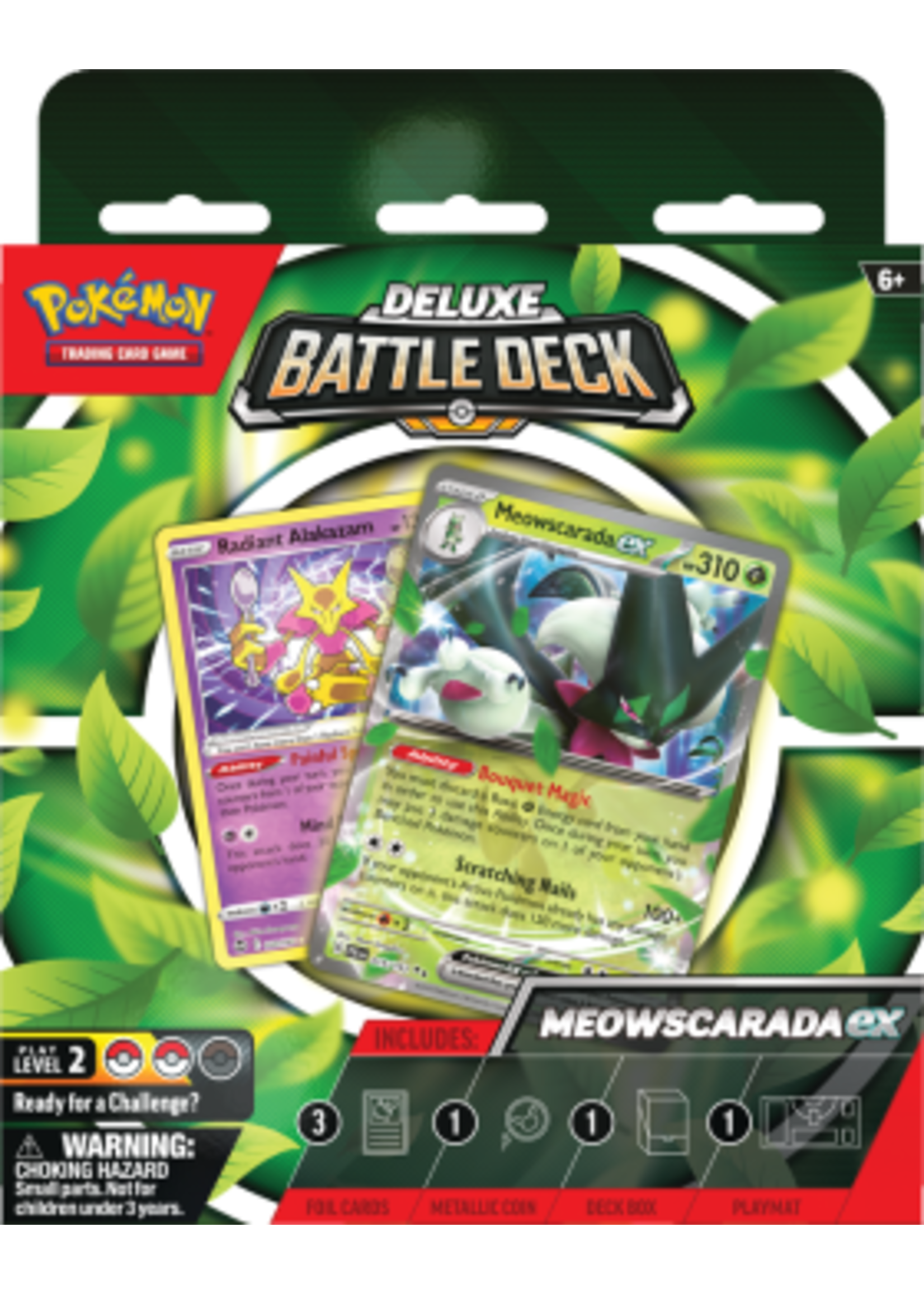 POKEMON DELUXE BATTLE DECKS MEOWSCARADA/QUAQUAVAL