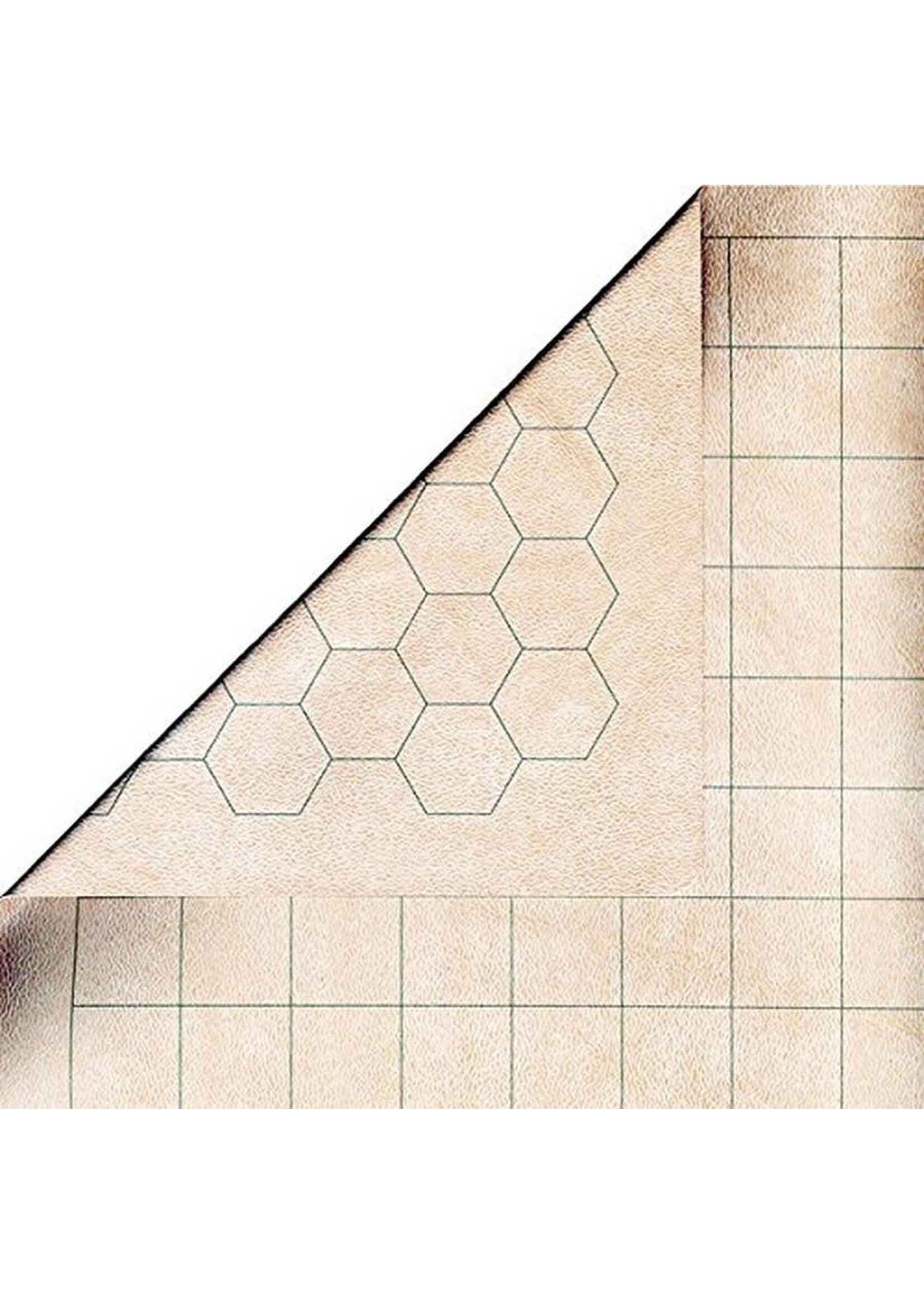 . BATTLEMAT 1" RVRSBLE SQUARE/HEX 26"x '23½"(66x60cm)