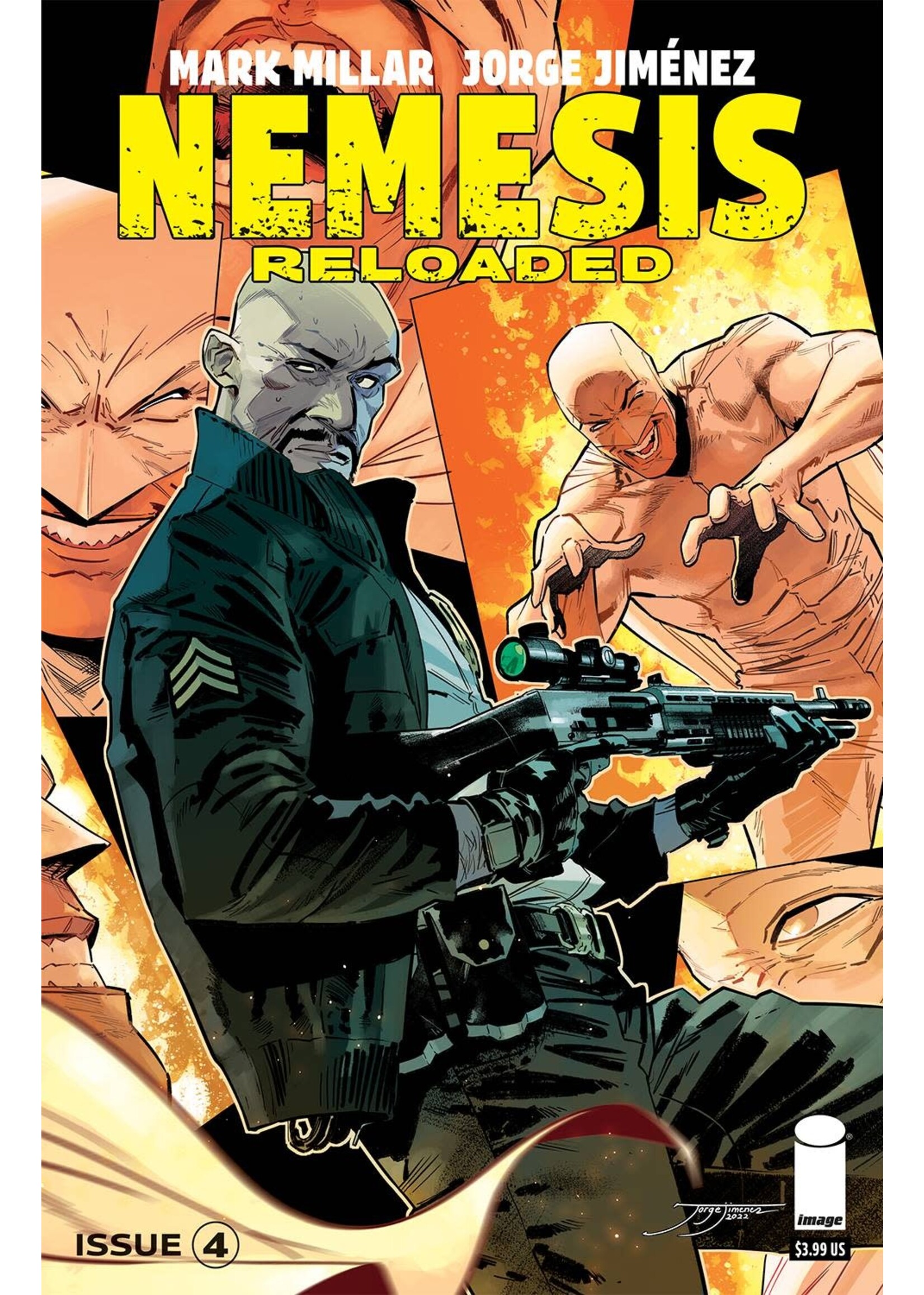 IMAGE COMICS NEMESIS RELOADED complete 5 issues series