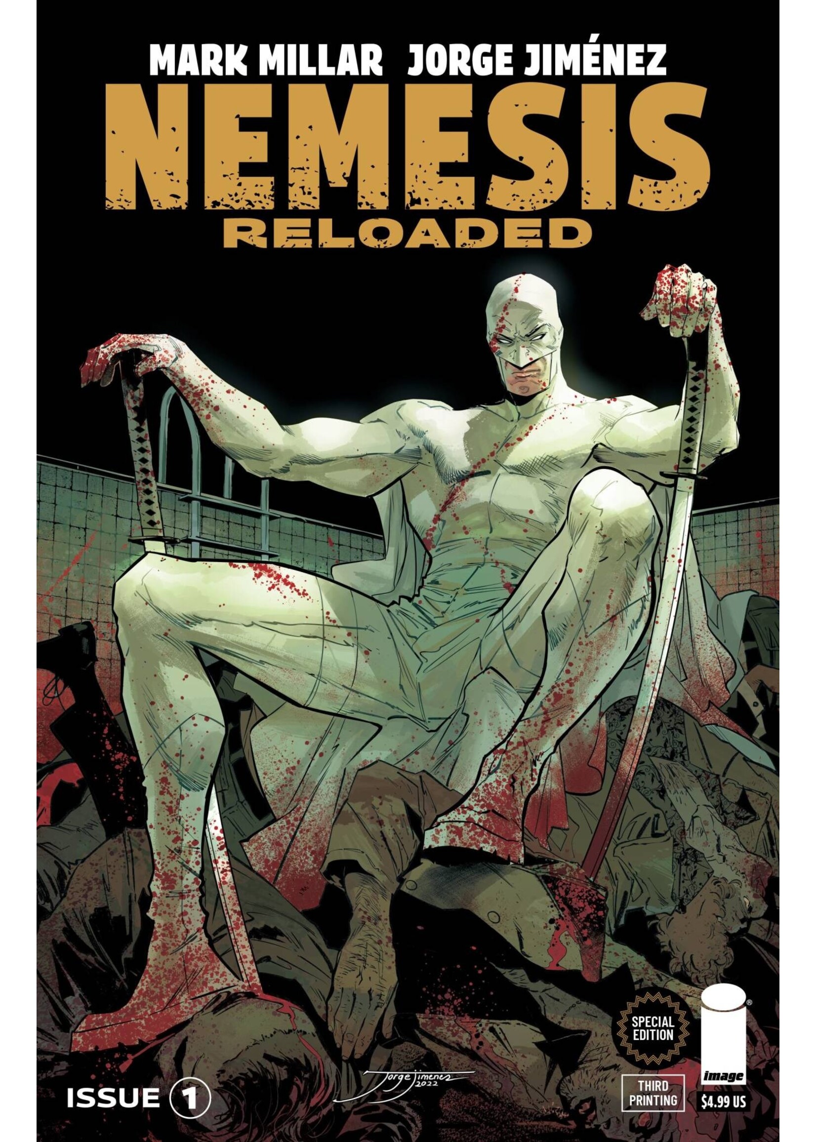 IMAGE COMICS NEMESIS RELOADED complete 5 issues series