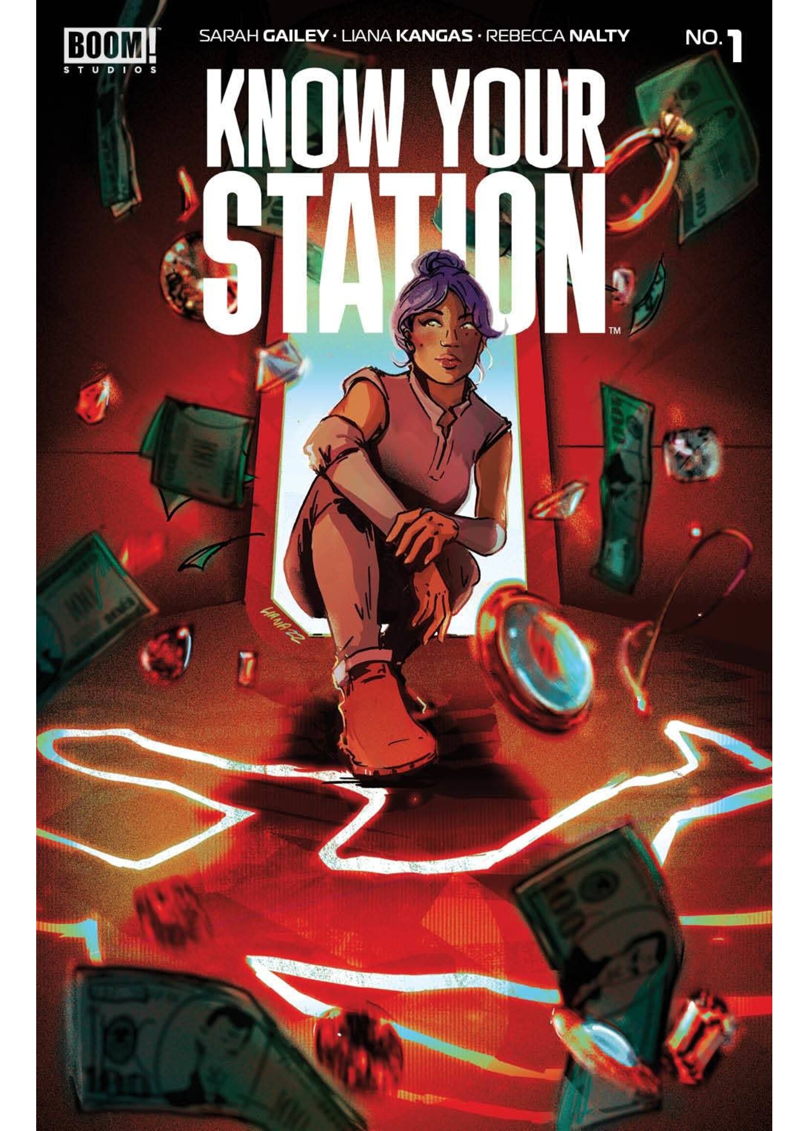 BOOM! STUDIOS KNOW YOUR STATION complete 5 issue series
