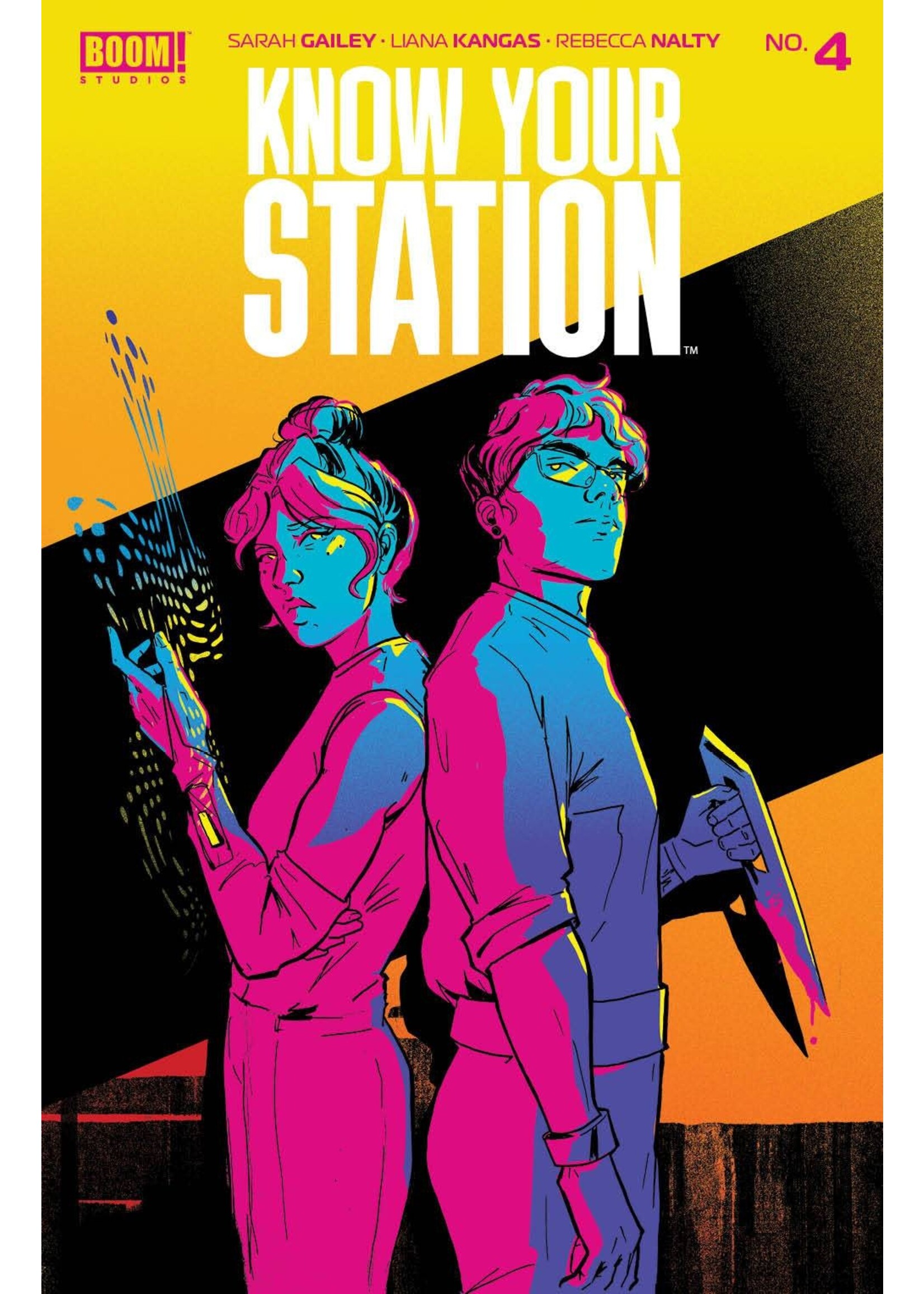 BOOM! STUDIOS KNOW YOUR STATION complete 5 issue series