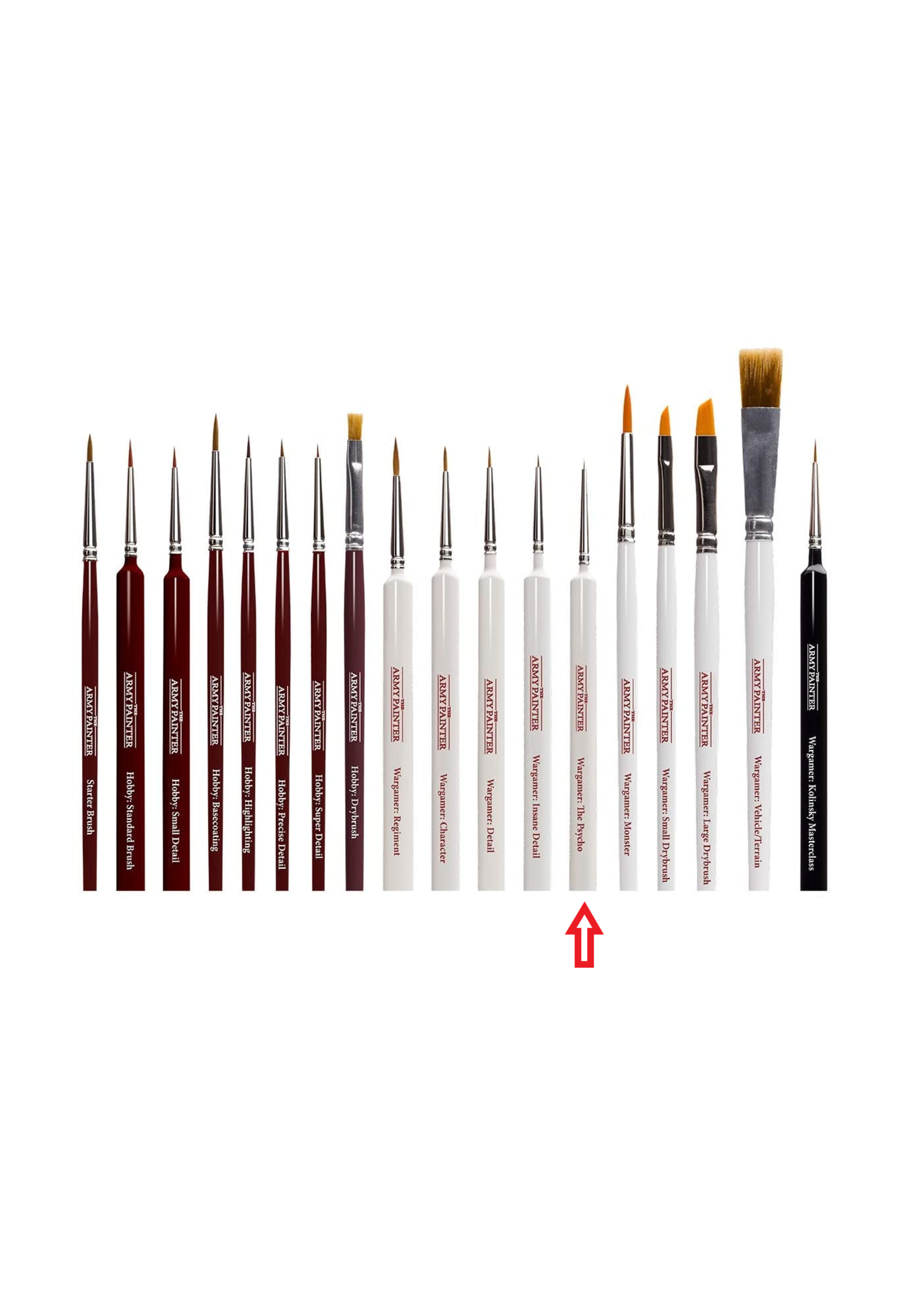 . WARGAMER BRUSH - PSYCHO