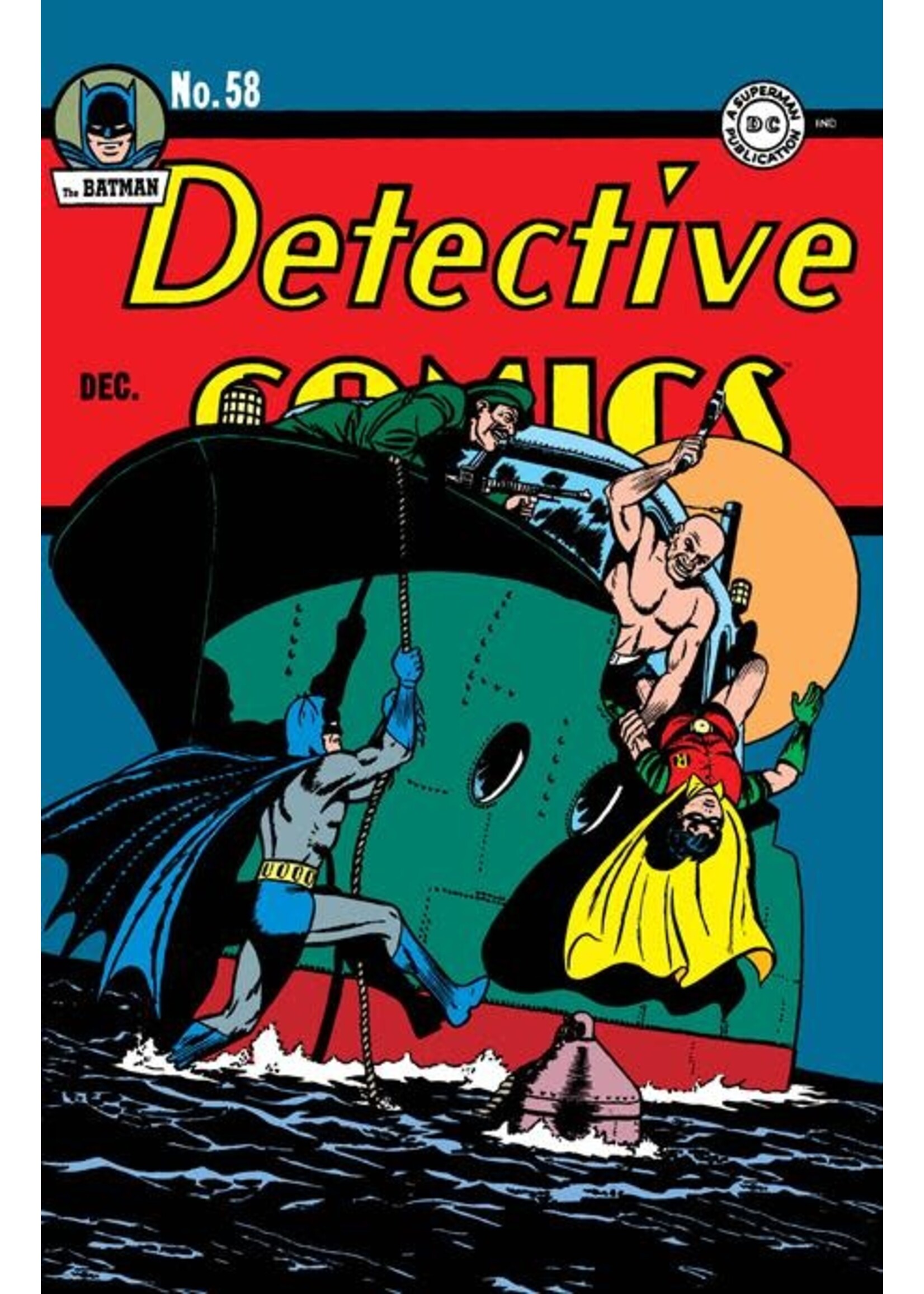 DC COMICS DETECTIVE COMICS #58 FACSIMILE EDITION