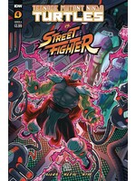. TMNT VS STREET FIGHTER #4 (OF 5) CVR A MEDEL