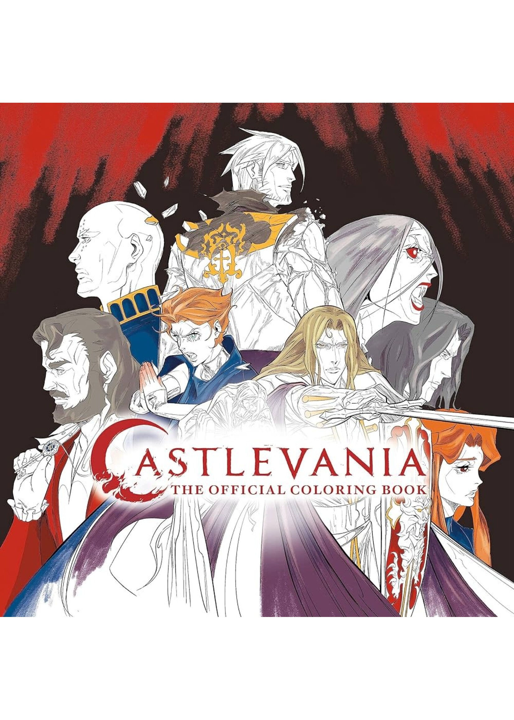 RANDOM HOUSE WORLDS CASTLEVANIA OFFICIAL COLORING BOOK