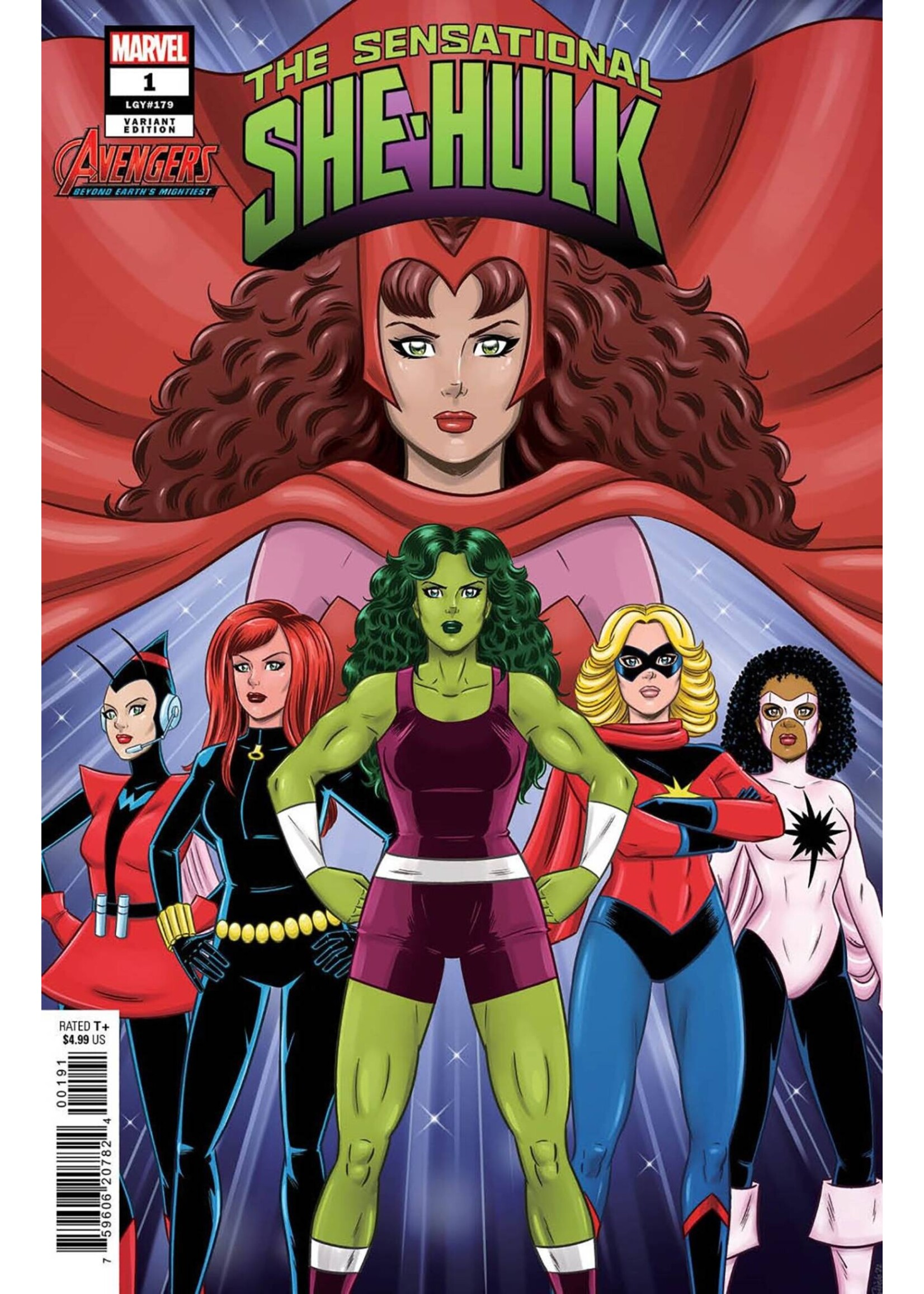 . SENSATIONAL SHE-HULK (2023) #1 GISELE LAGACE AVENGERS 60TH VAR