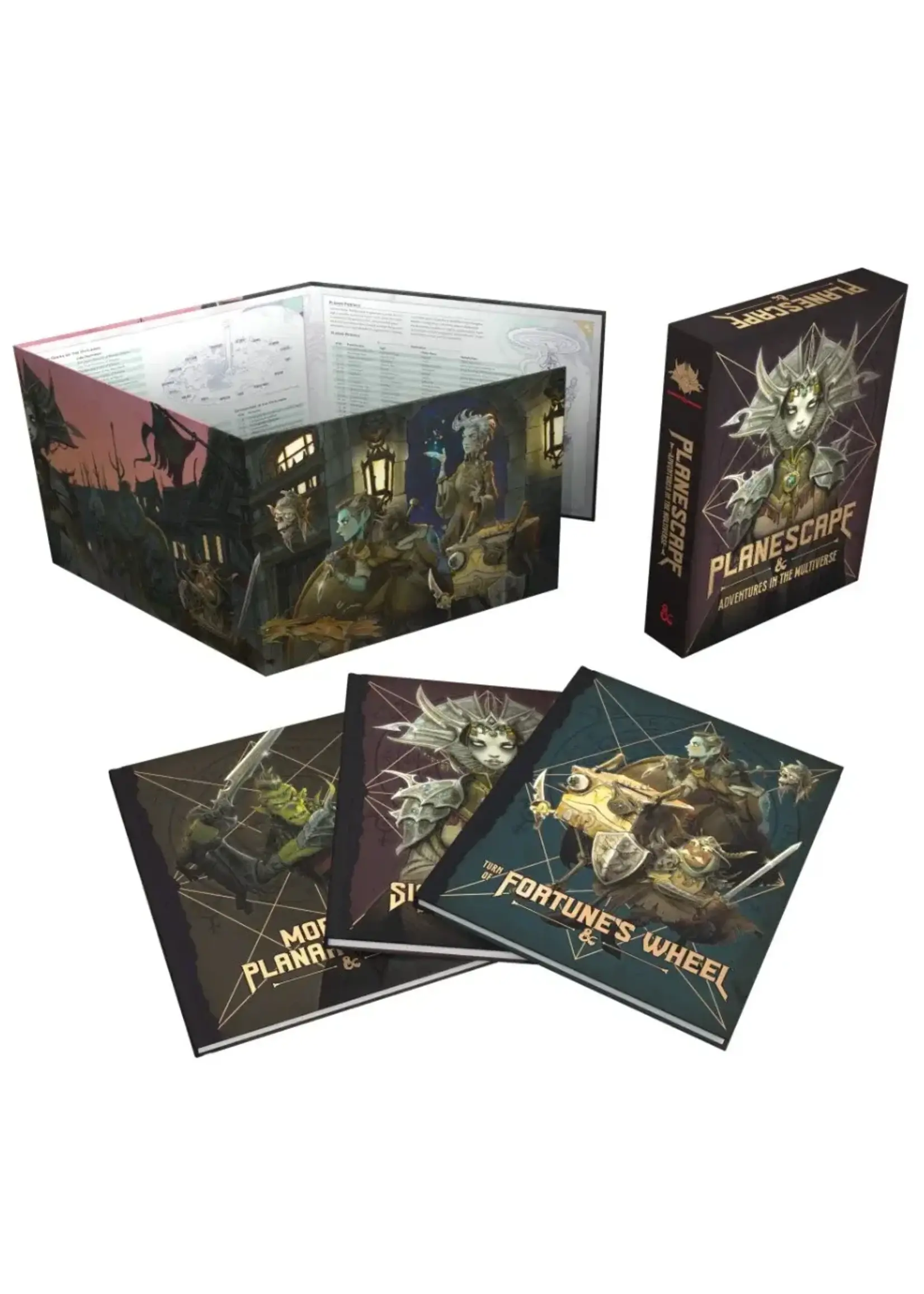 ABRAMS D&D PLANESCAPE ADVENTURES IN THE MULTIVERSE (ALT COVER)