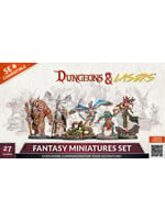 DUNGEONS AND LASERS FANTASY MINIATURES SET