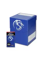 . BCW 100 CARD DECK CASE BLUE