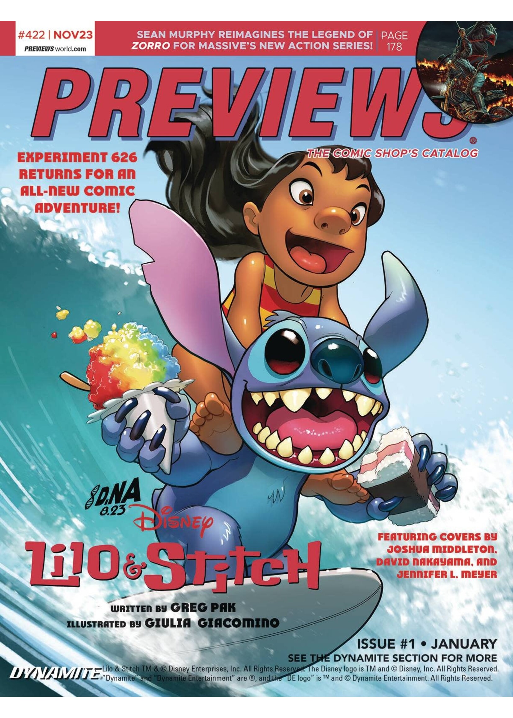 PREVIEWS #422 NOVEMBER 2023