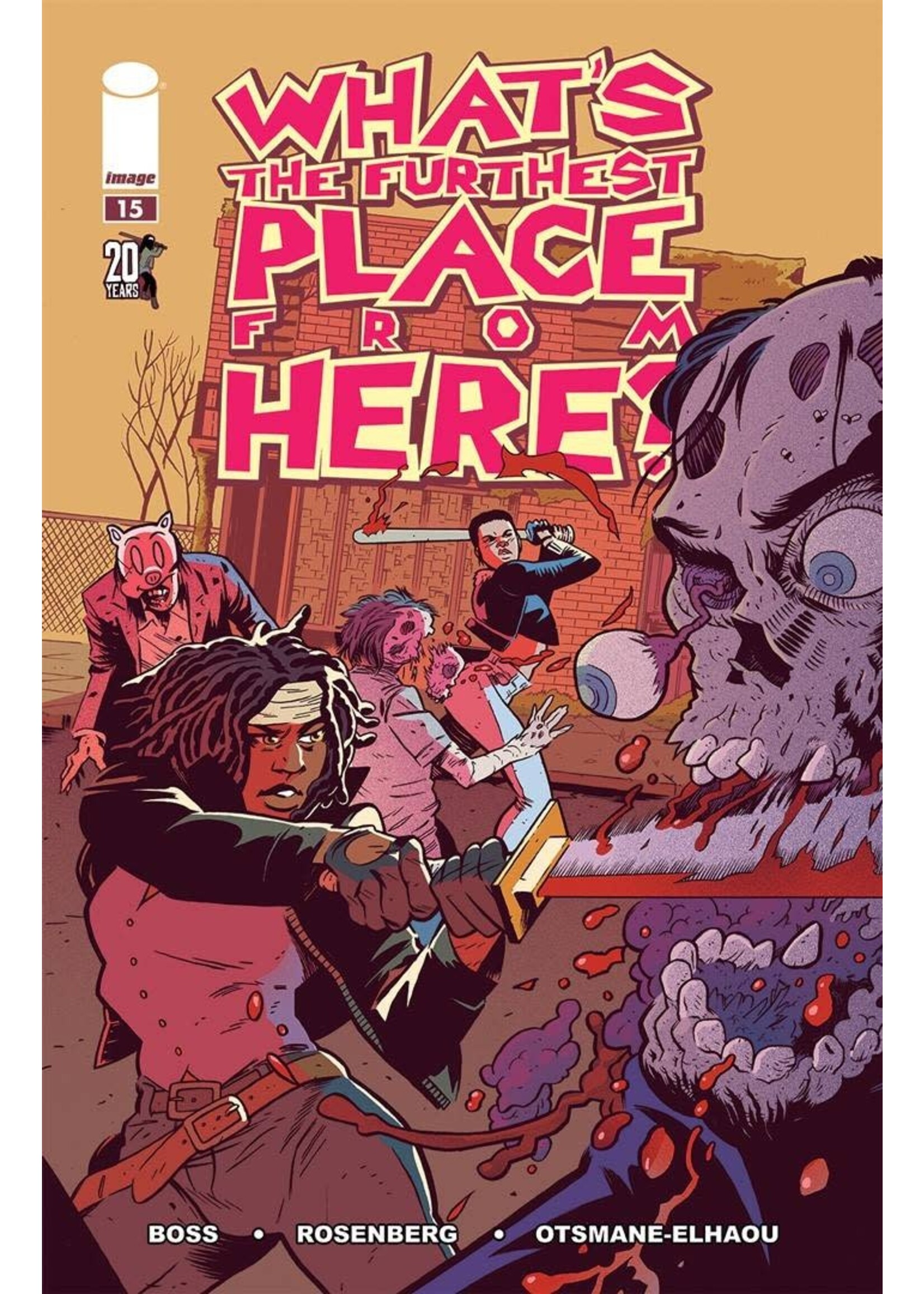 IMAGE COMICS WHATS THE FURTHEST PLACE FROM HERE #15 CVR C TWD 20TH ANNV