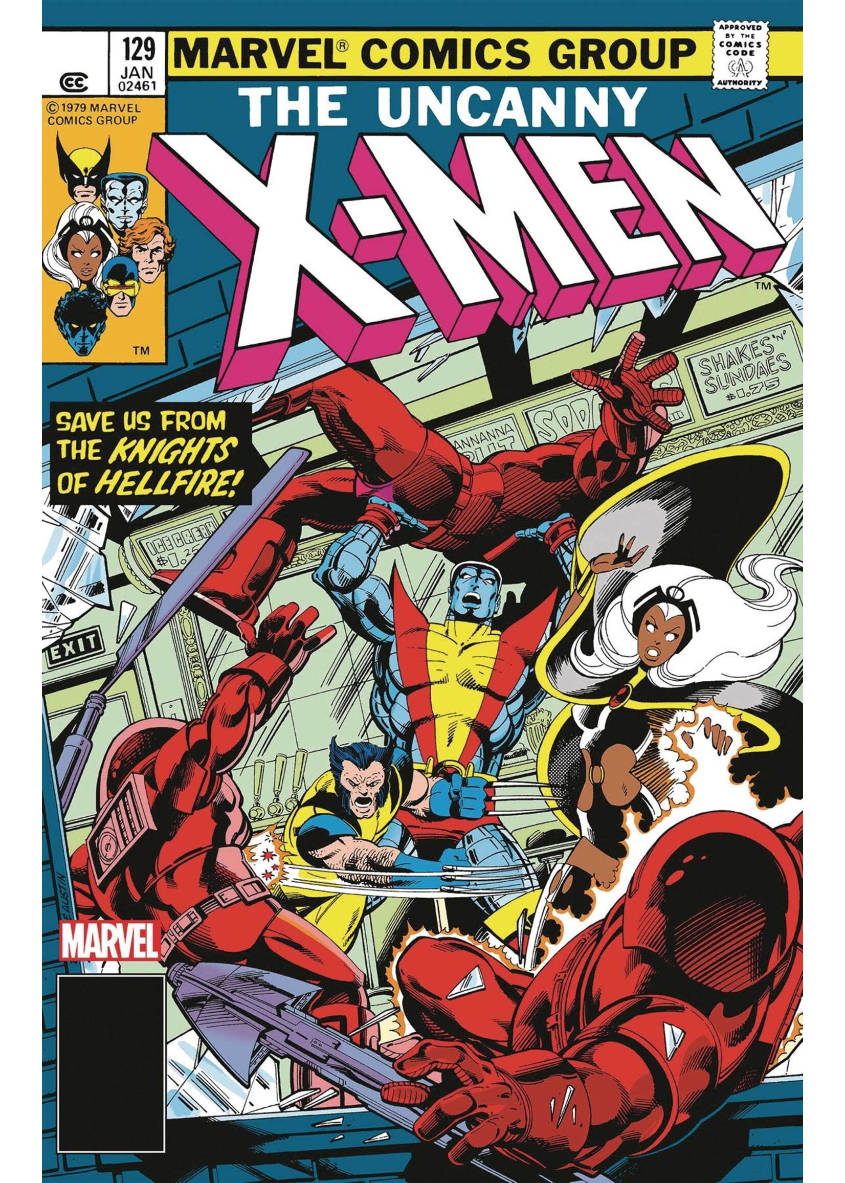 MARVEL COMICS X-MEN #129 FACSIMILE EDITION