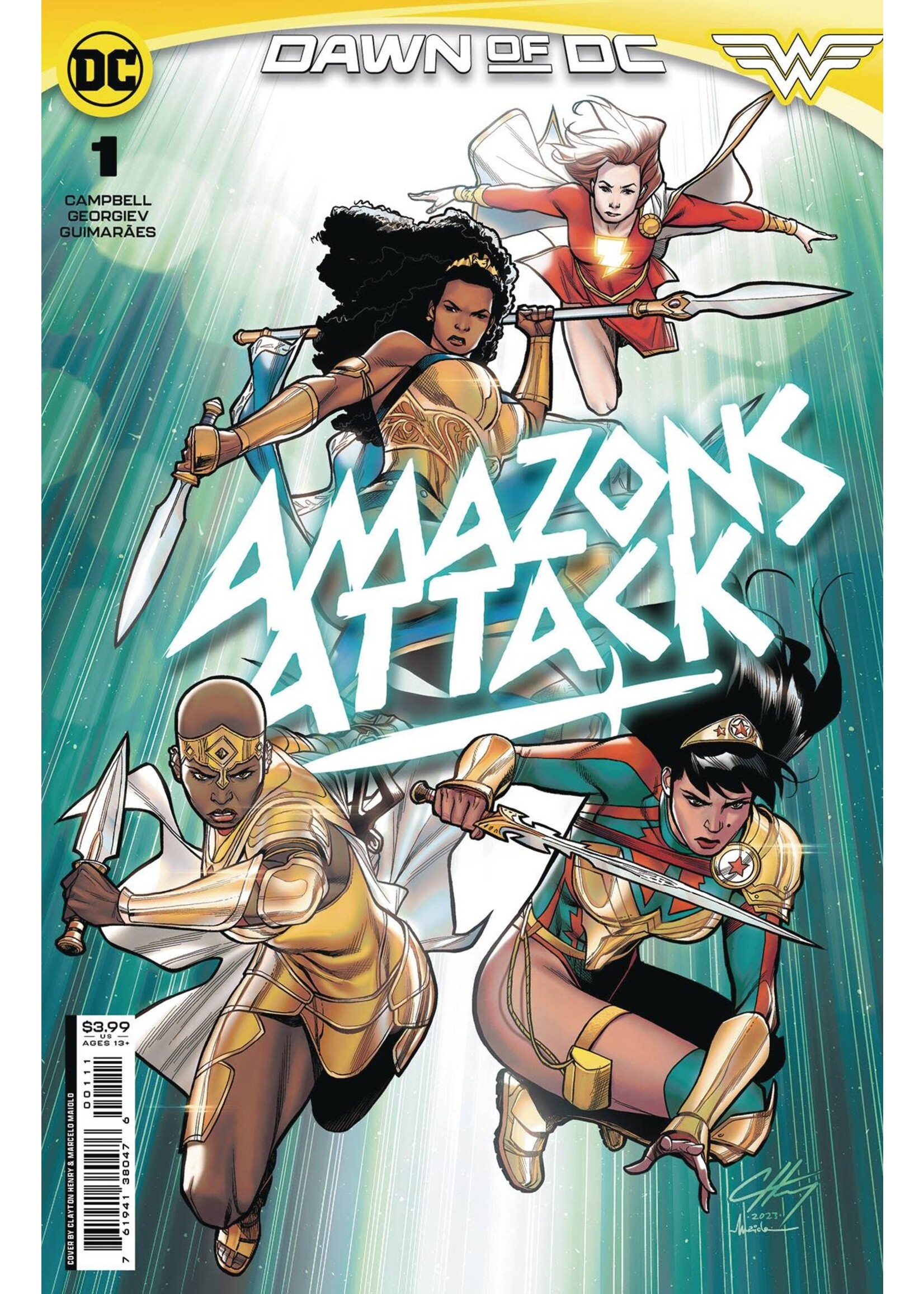 DC COMICS AMAZONS ATTACK (2023) #1