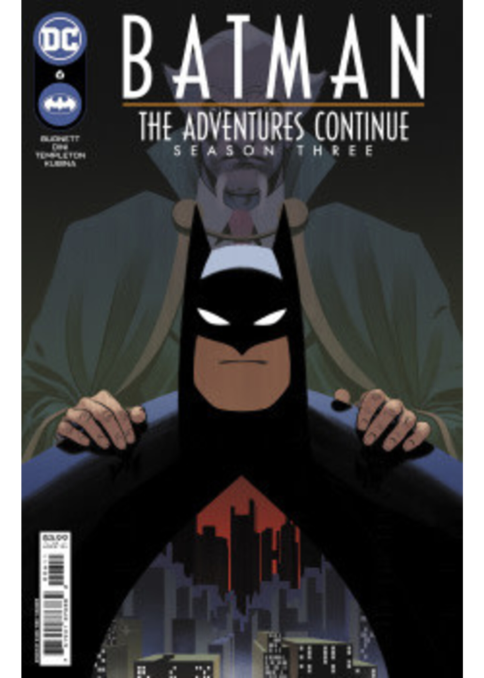 . BATMAN ADVENTURES CONTINUE SEASON 3 complete 8 issue series