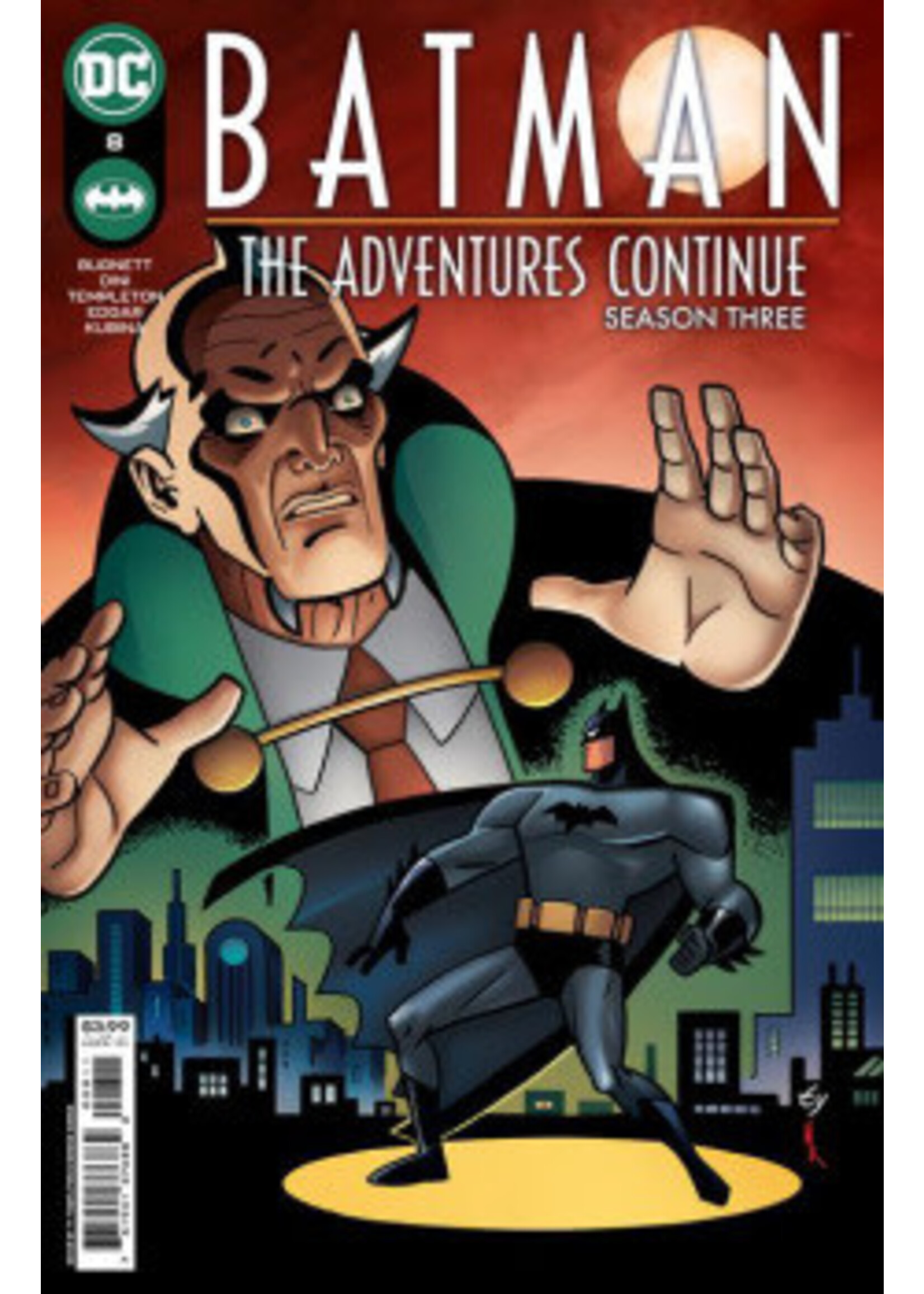 . BATMAN ADVENTURES CONTINUE SEASON 3 complete 8 issue series